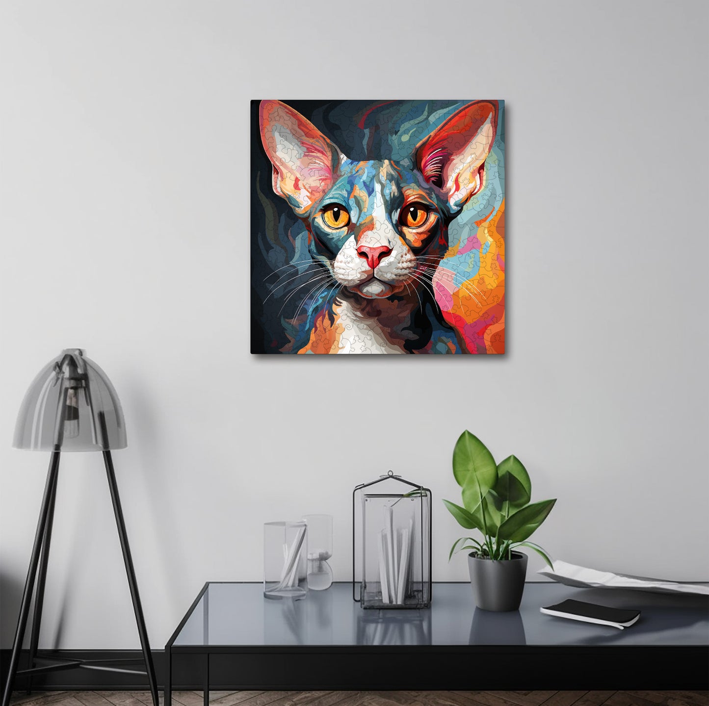 Puzzle cu Pisici - Cornish Rex 2 - 200 piese - 30 x 30 cm