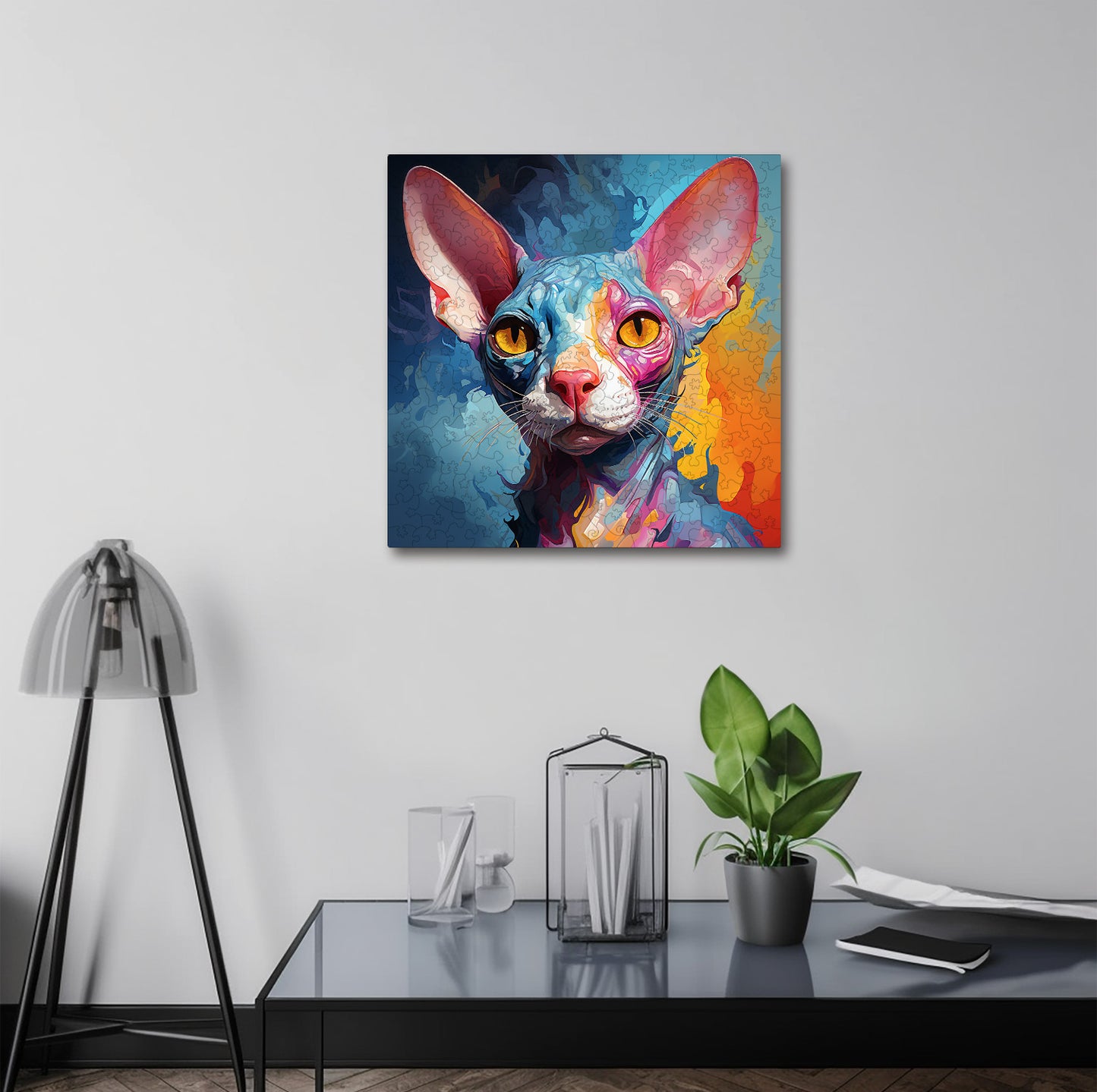 Puzzle cu Pisici - Cornish Rex 3 - 200 piese - 30 x 30 cm