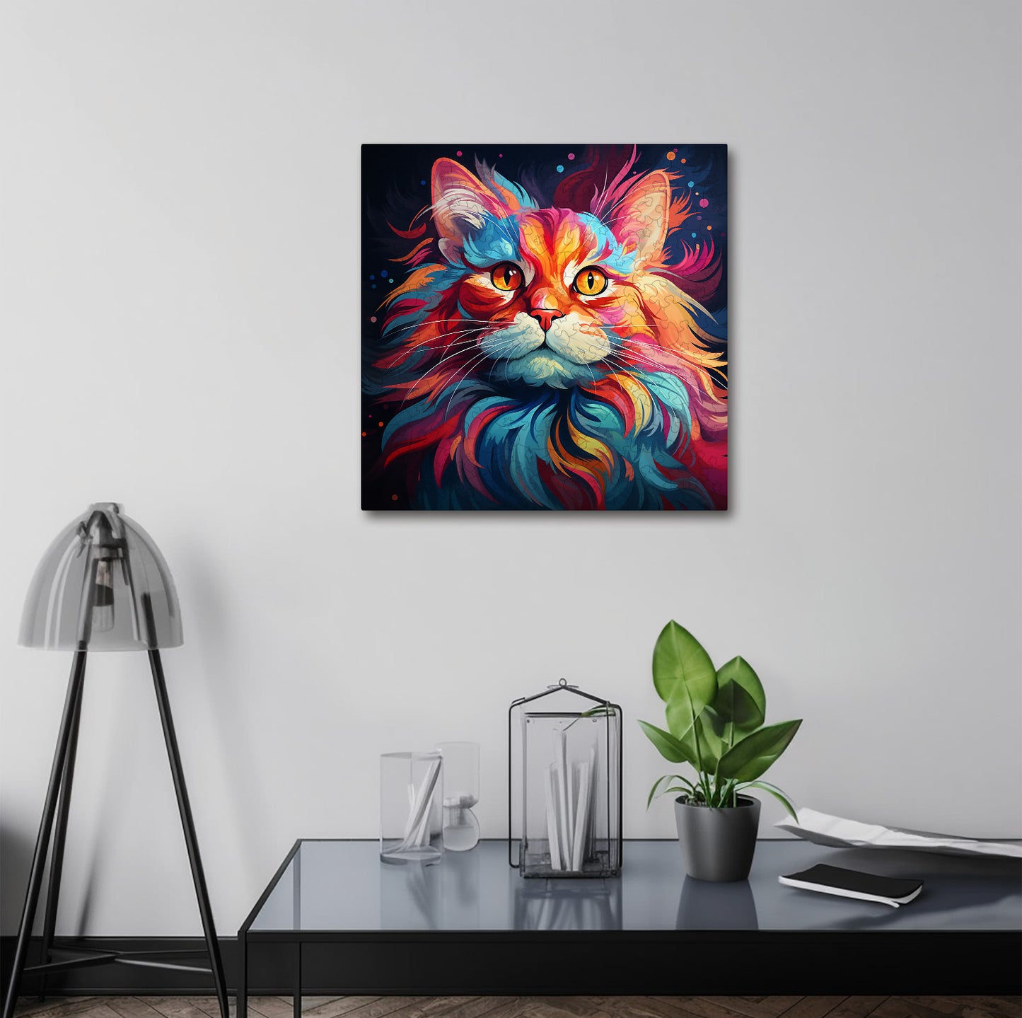 Puzzle cu Pisici - Cymric 4 - 200 piese - 30 x 30 cm
