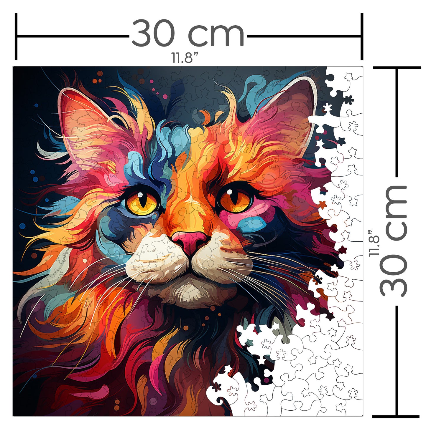 Puzzle cu Pisici - Cyprus 1 - 200 piese - 30 x 30 cm