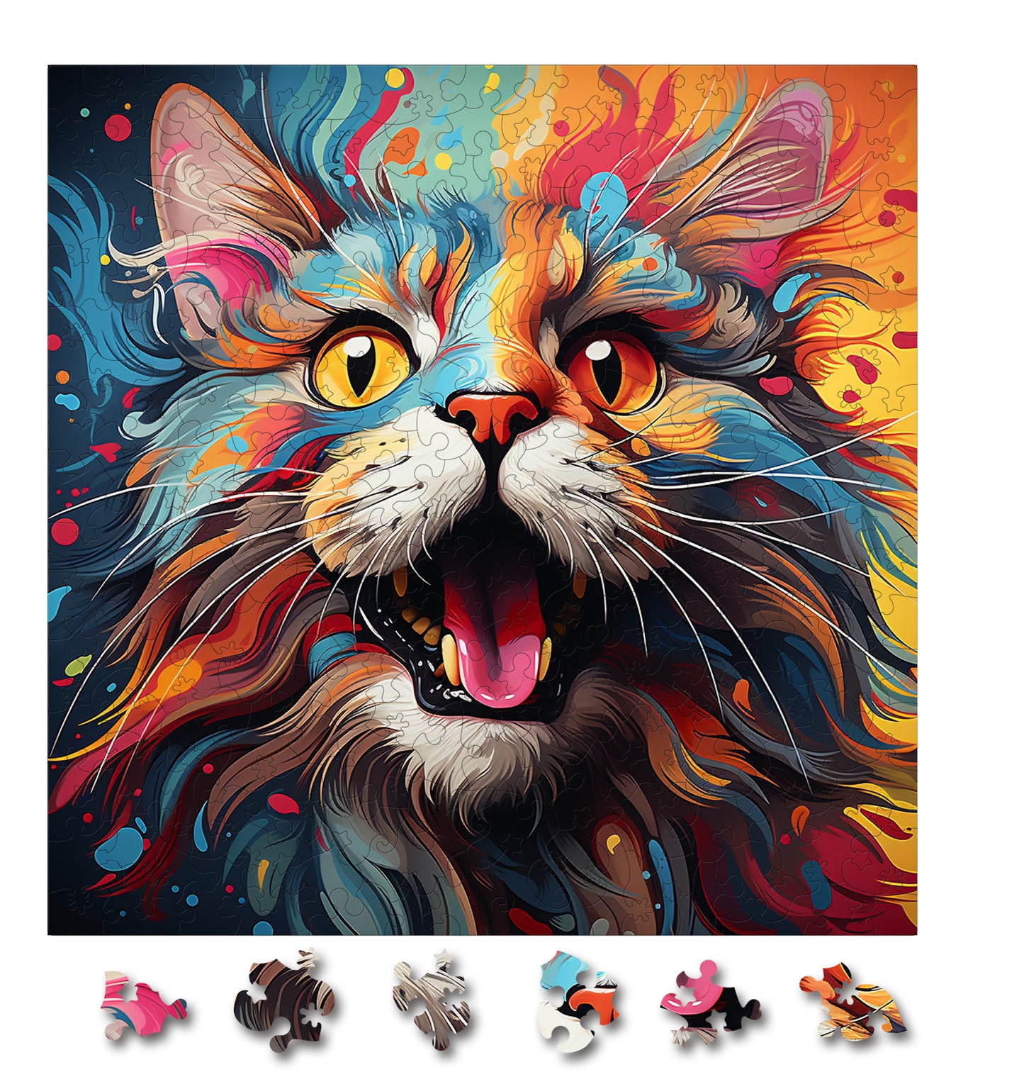 Puzzle cu Pisici - Cyprus 2 - 200 piese - 30 x 30 cm
