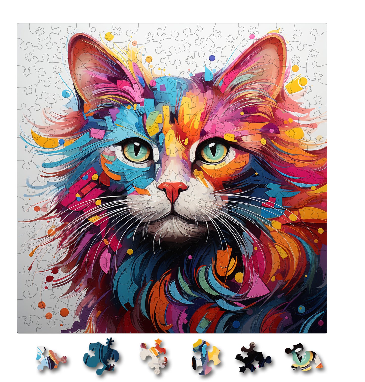 Puzzle cu Pisici - Cyprus 3 - 200 piese - 30 x 30 cm