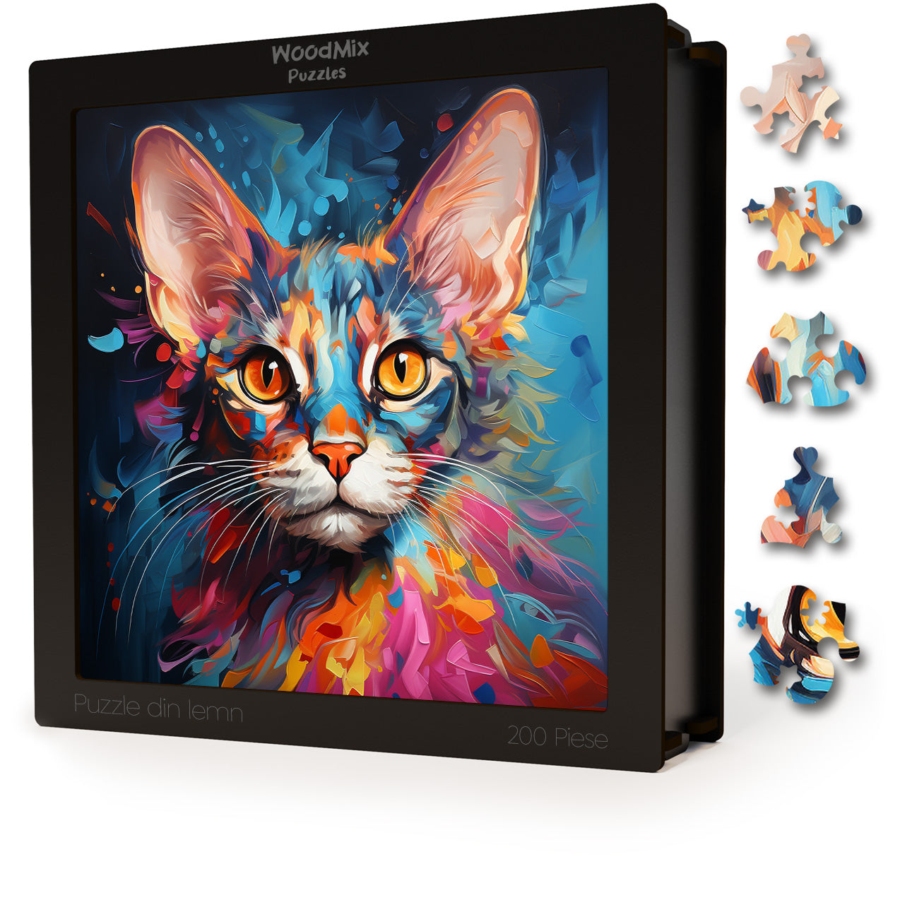 Puzzle cu Pisici - Donskoy 2 - 200 piese - 30 x 30 cm