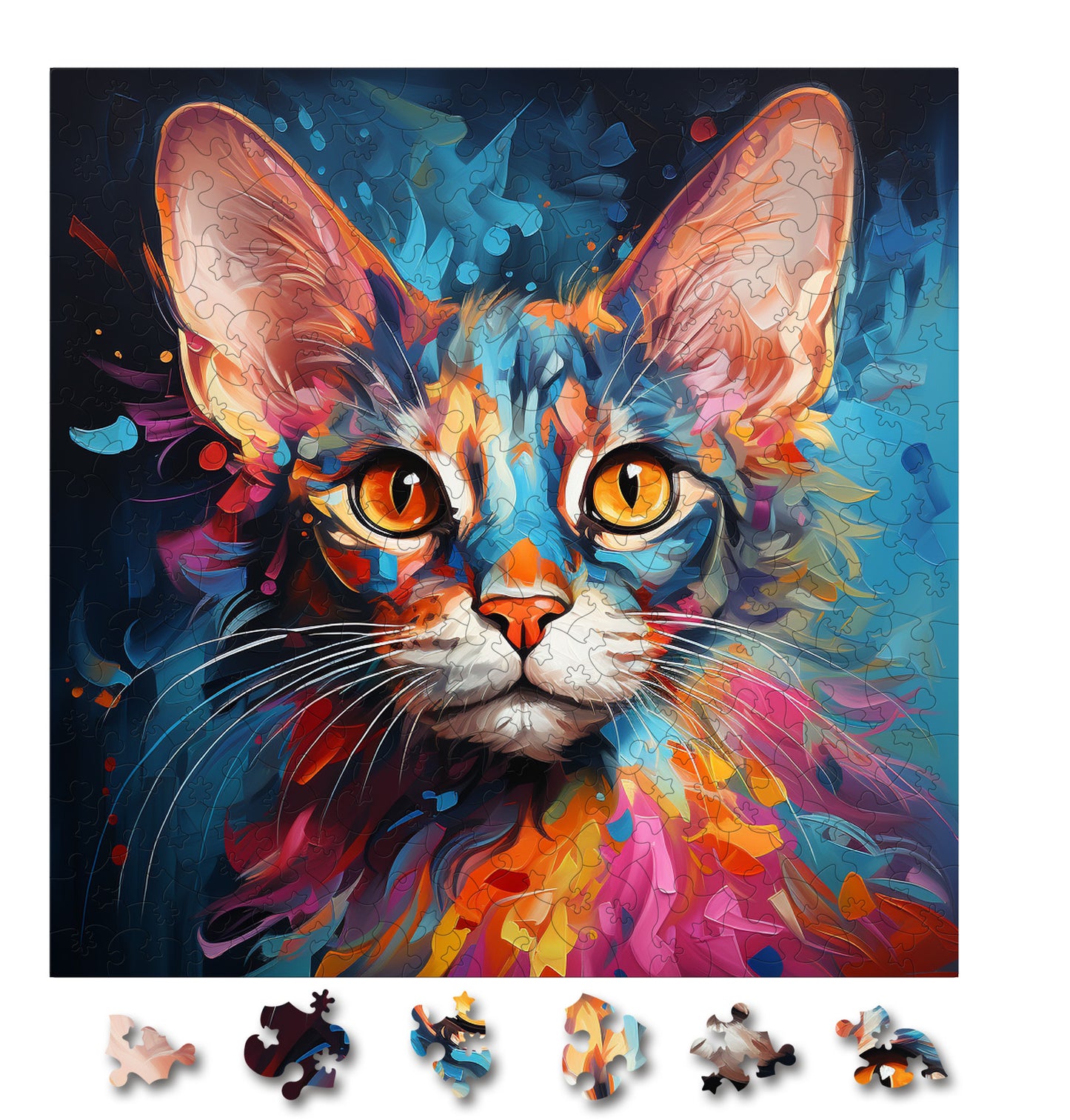 Puzzle cu Pisici - Donskoy 2 - 200 piese - 30 x 30 cm