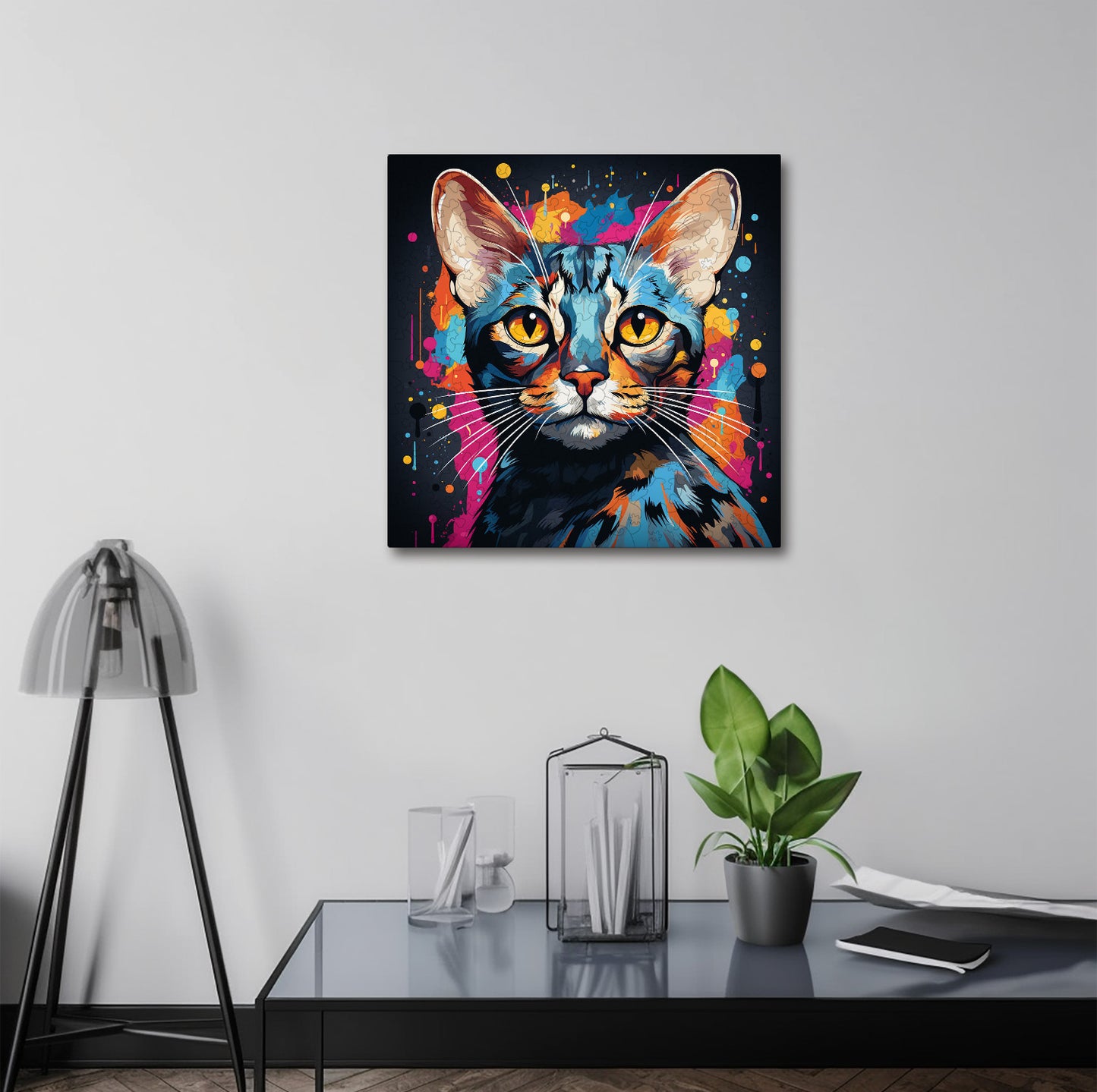Puzzle cu Pisici - Egyptian Mau 2 - 200 piese - 30 x 30 cm