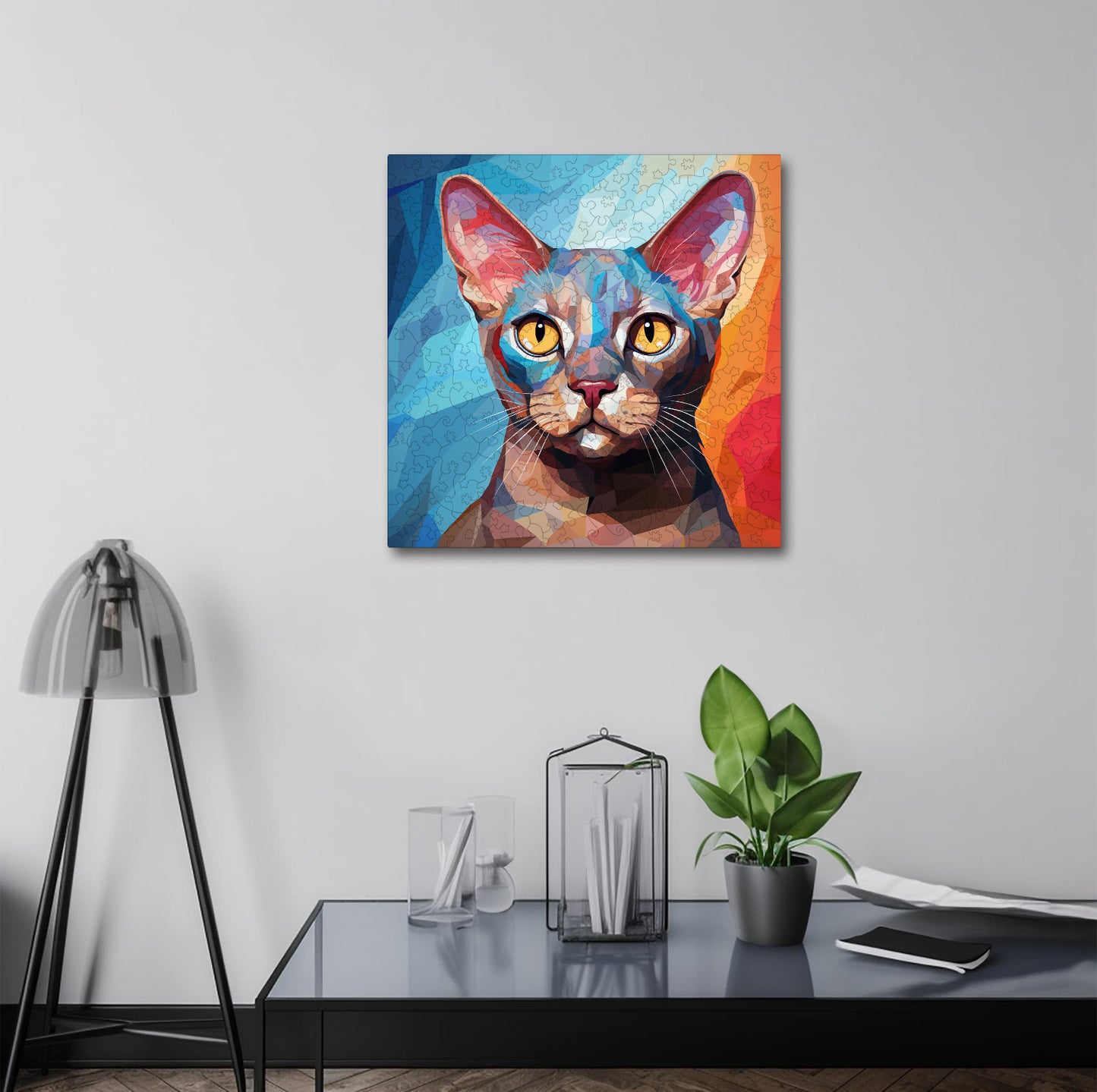 Puzzle cu Pisici - European Burmese 1 - 200 piese - 30 x 30 cm