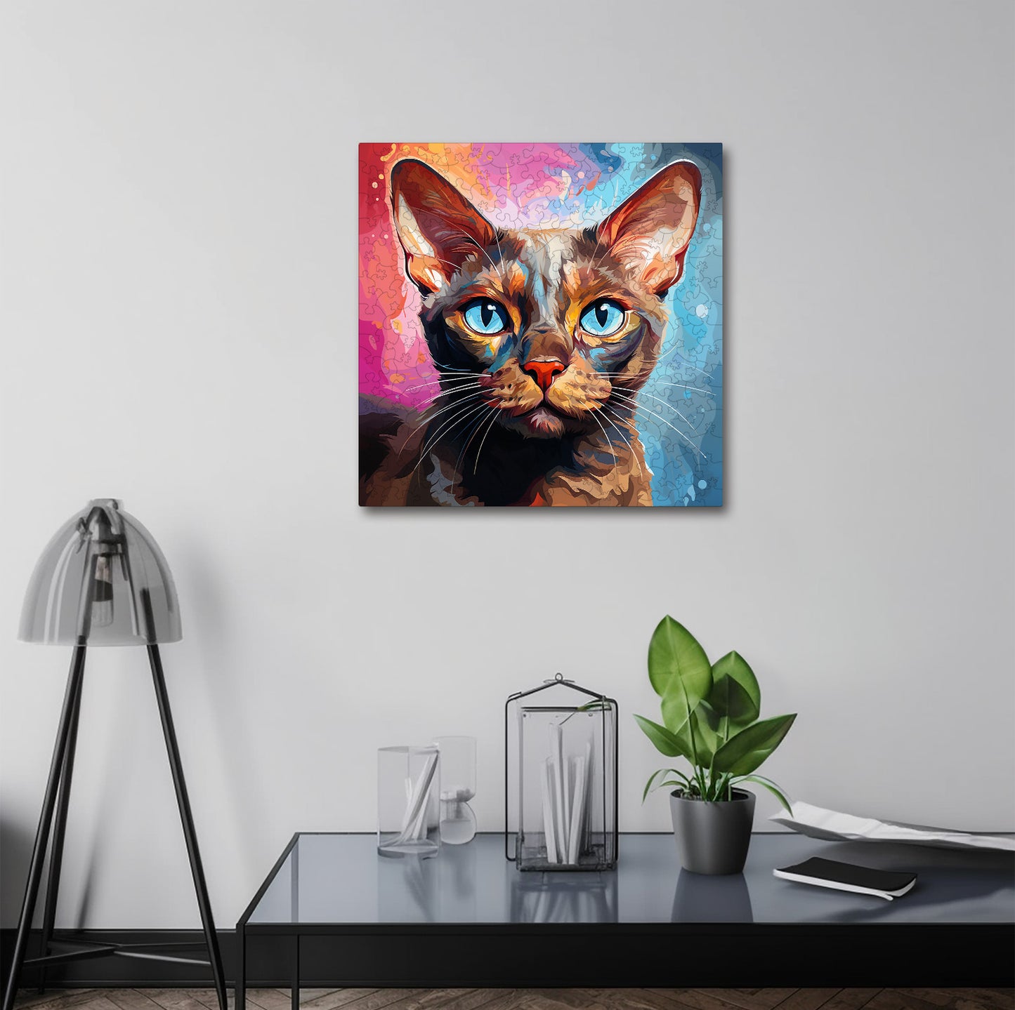 Puzzle cu Pisici - European Burmese 3 - 200 piese - 30 x 30 cm