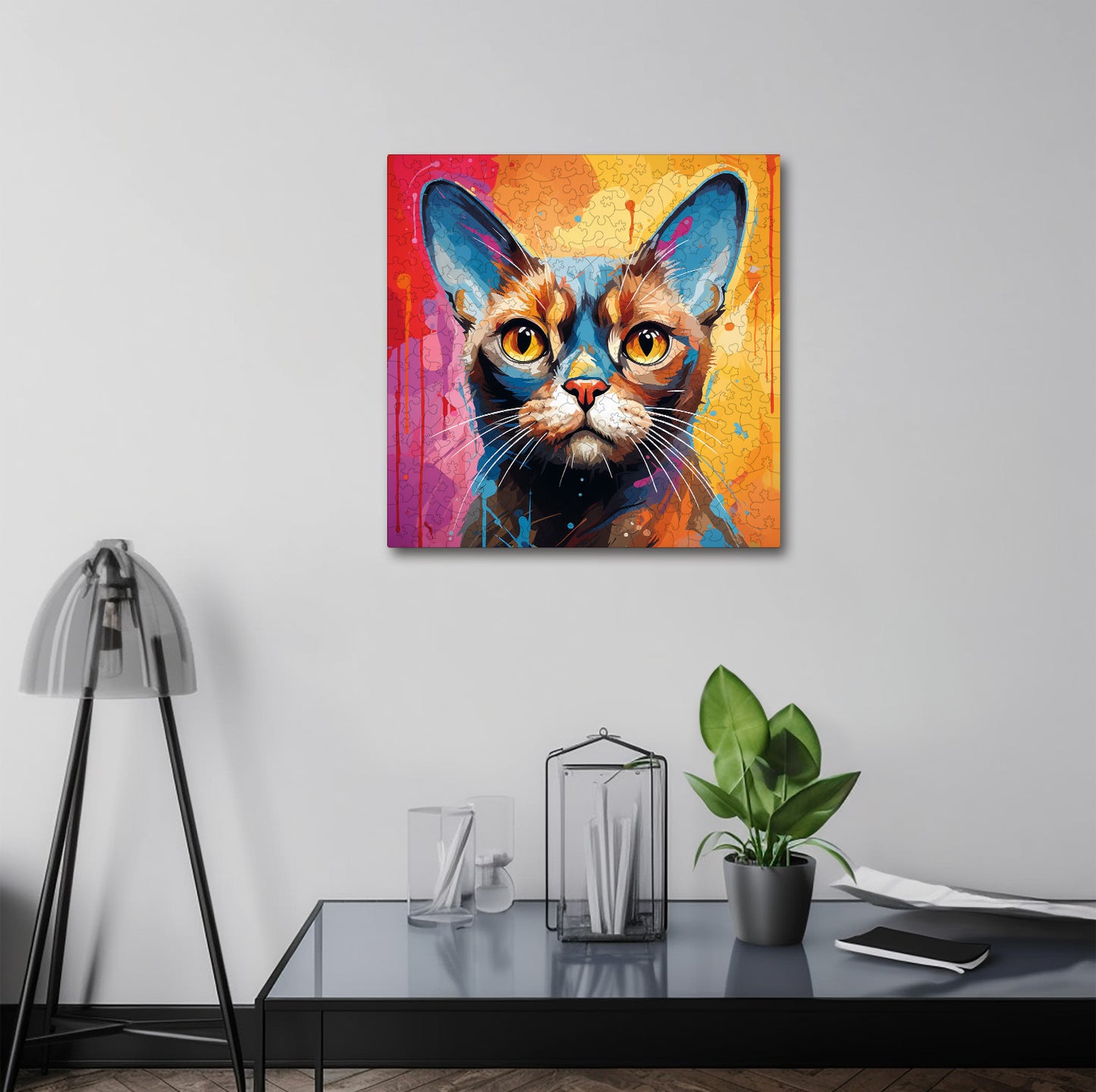 Puzzle cu Pisici - European Burmese 4 - 200 piese - 30 x 30 cm