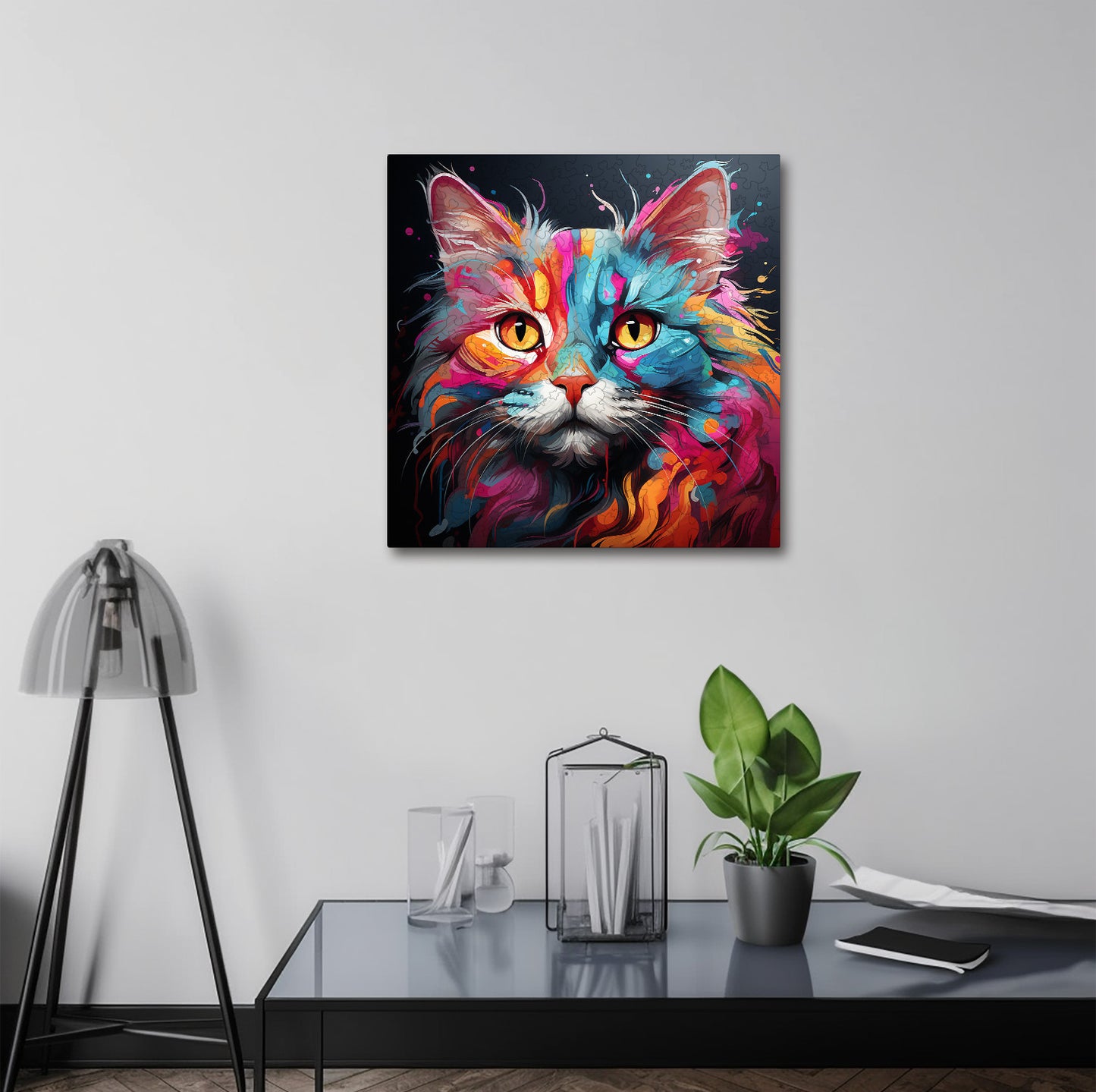 Puzzle cu Pisici - European Shorthair 2 - 200 piese - 30 x 30 cm