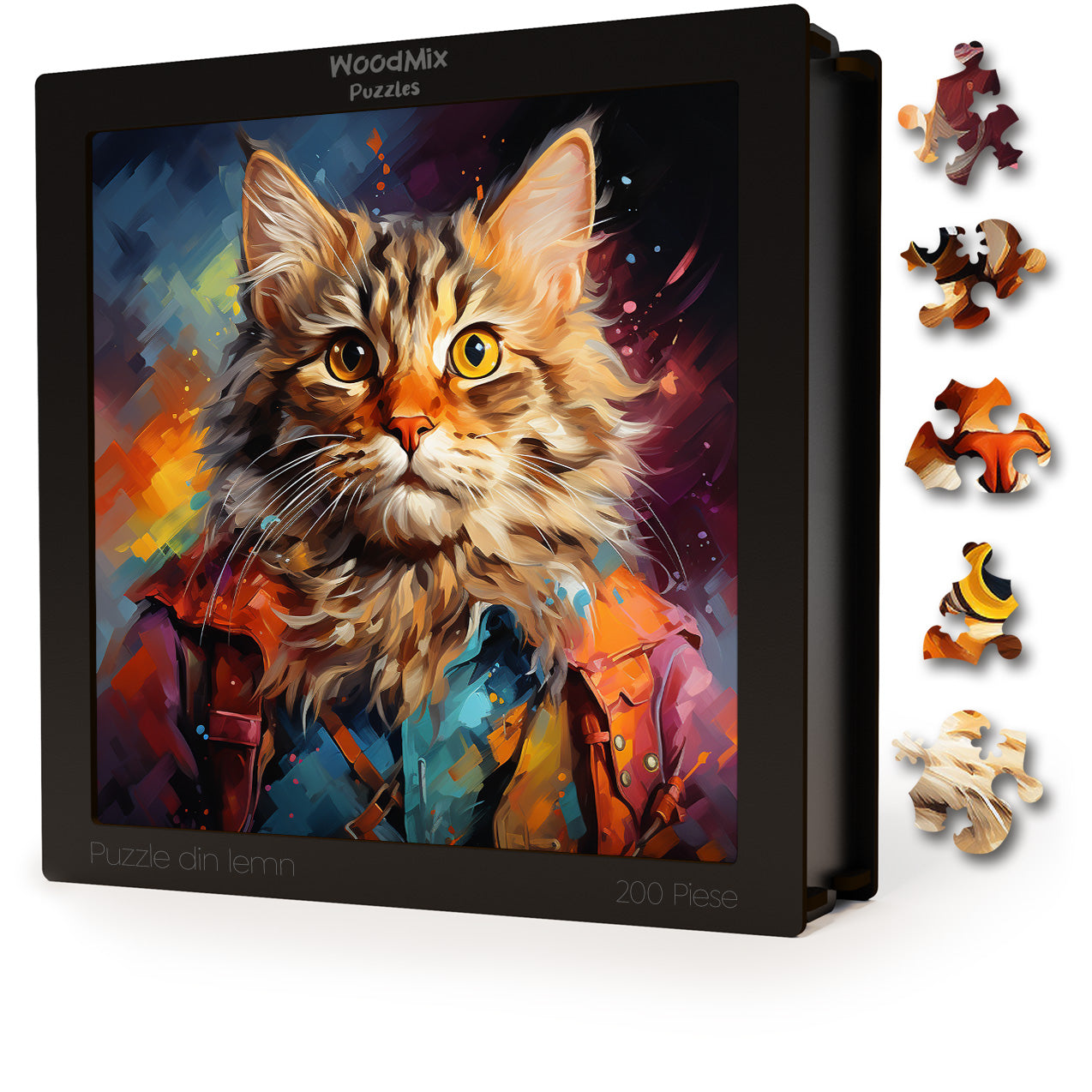 Puzzle cu Pisici - Highlander 3 - 200 piese - 30 x 30 cm