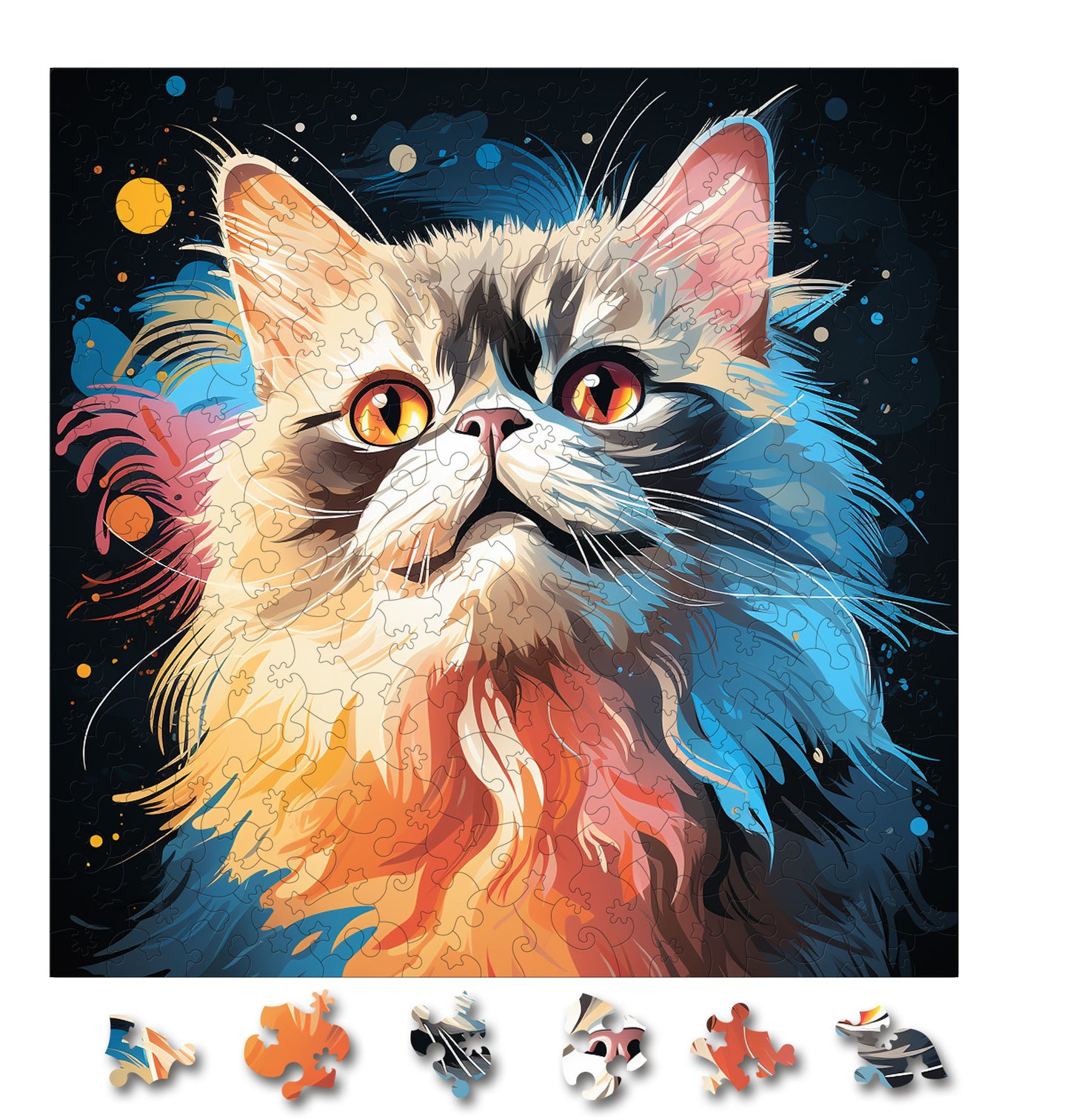 Puzzle cu Pisici - Himalayan 2 - 200 piese - 30 x 30 cm