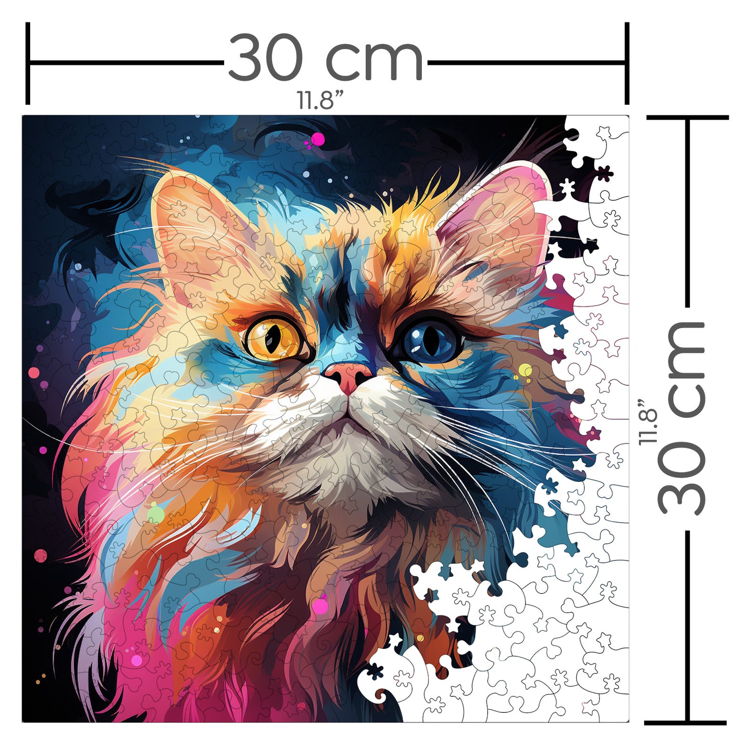 Puzzle cu Pisici - Himalayan 3 - 200 piese - 30 x 30 cm
