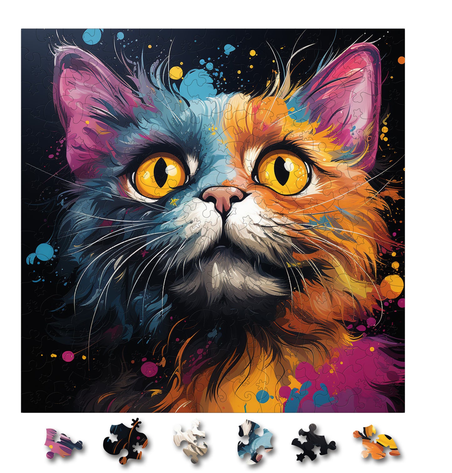 Puzzle cu Pisici - Javanese 1 - 200 piese - 30 x 30 cm