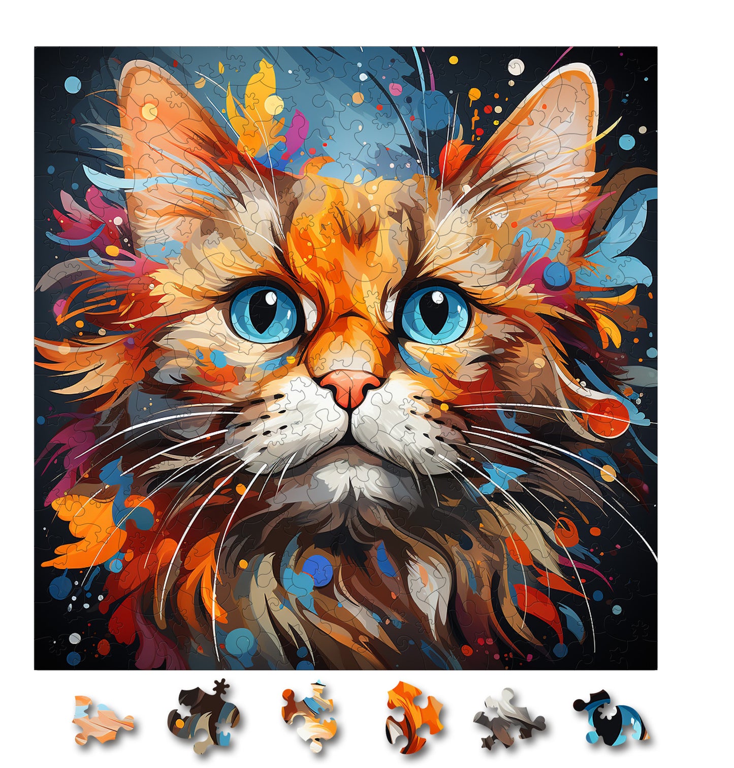 Puzzle cu Pisici - Javanese 2 - 200 piese - 30 x 30 cm