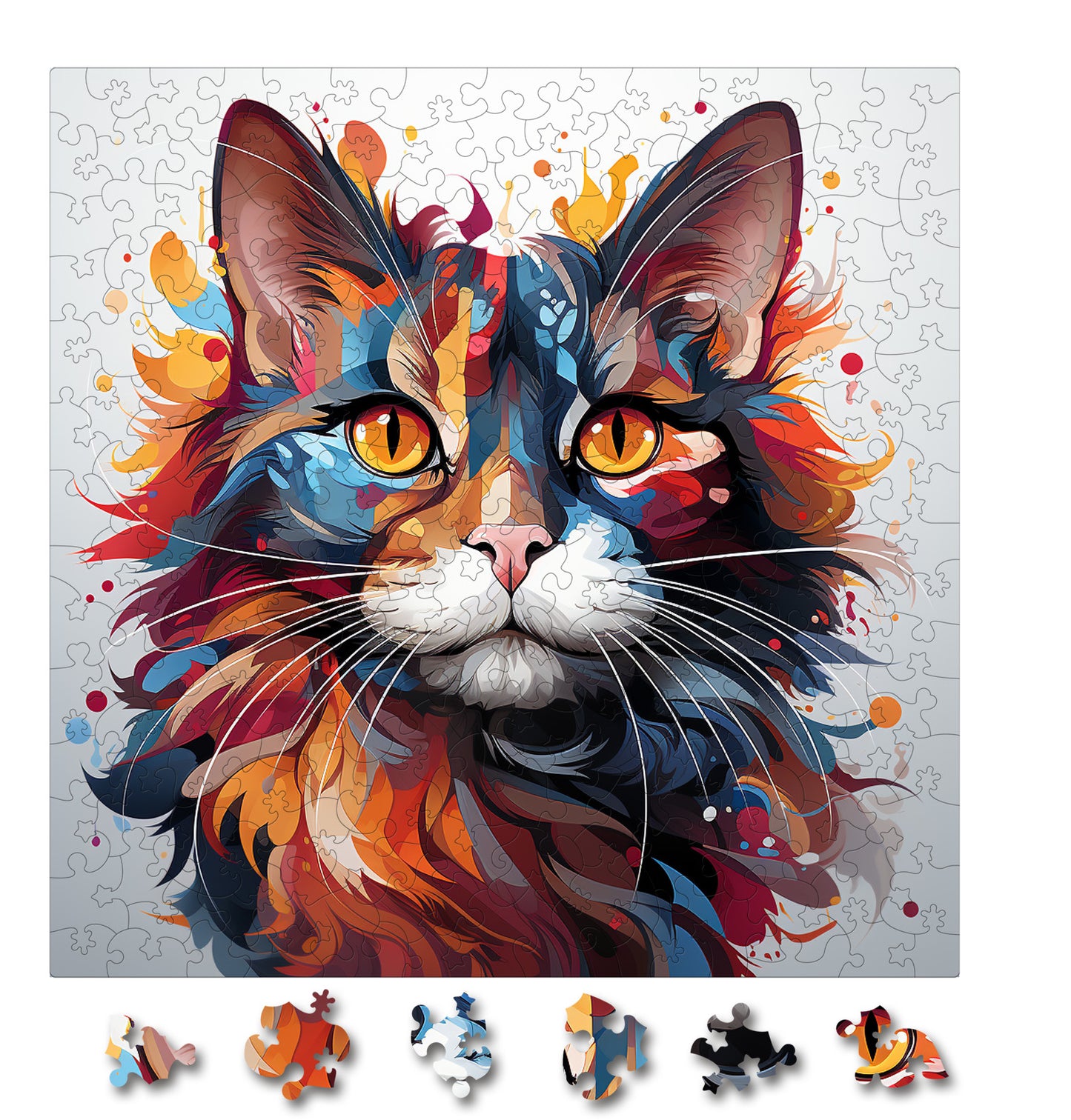 Puzzle cu Pisici - Javanese 3 - 200 piese - 30 x 30 cm