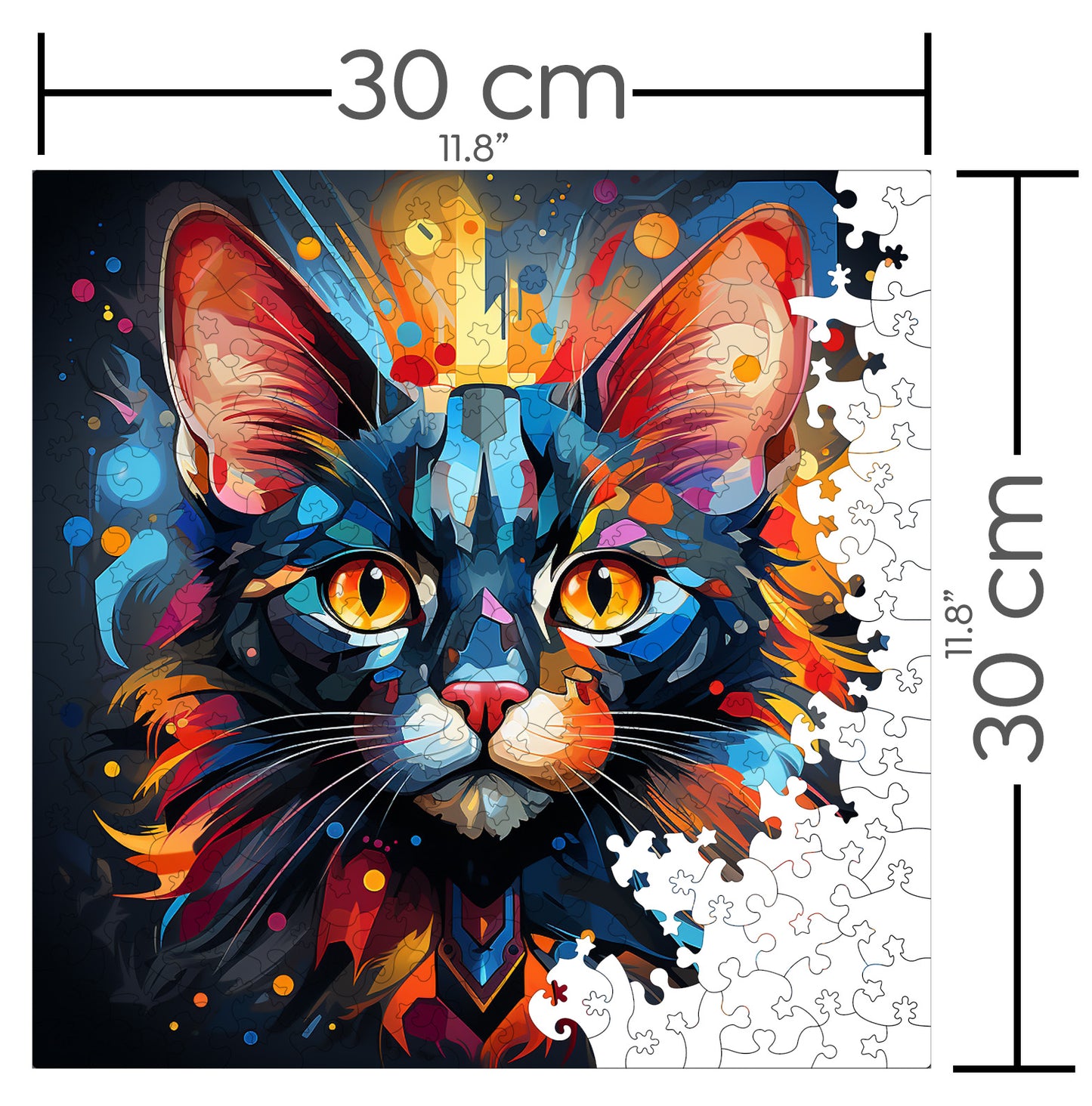 Puzzle cu Pisici - Javanese 4 - 200 piese - 30 x 30 cm