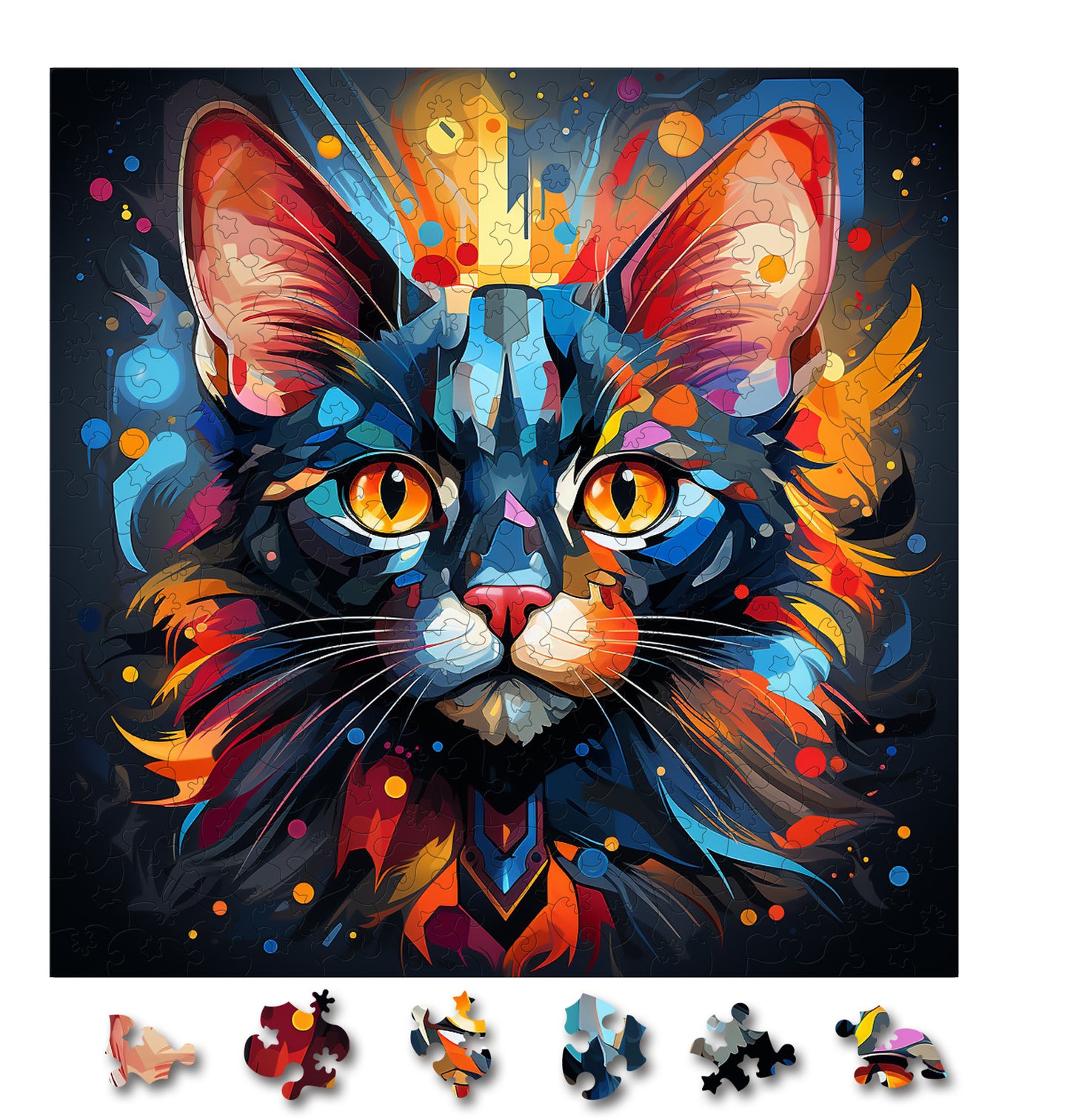 Puzzle cu Pisici - Javanese 4 - 200 piese - 30 x 30 cm