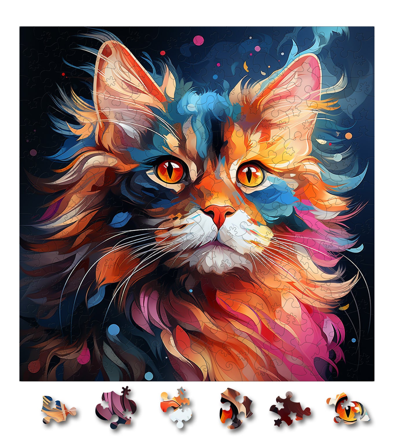 Puzzle cu Pisici - LaPerm 1