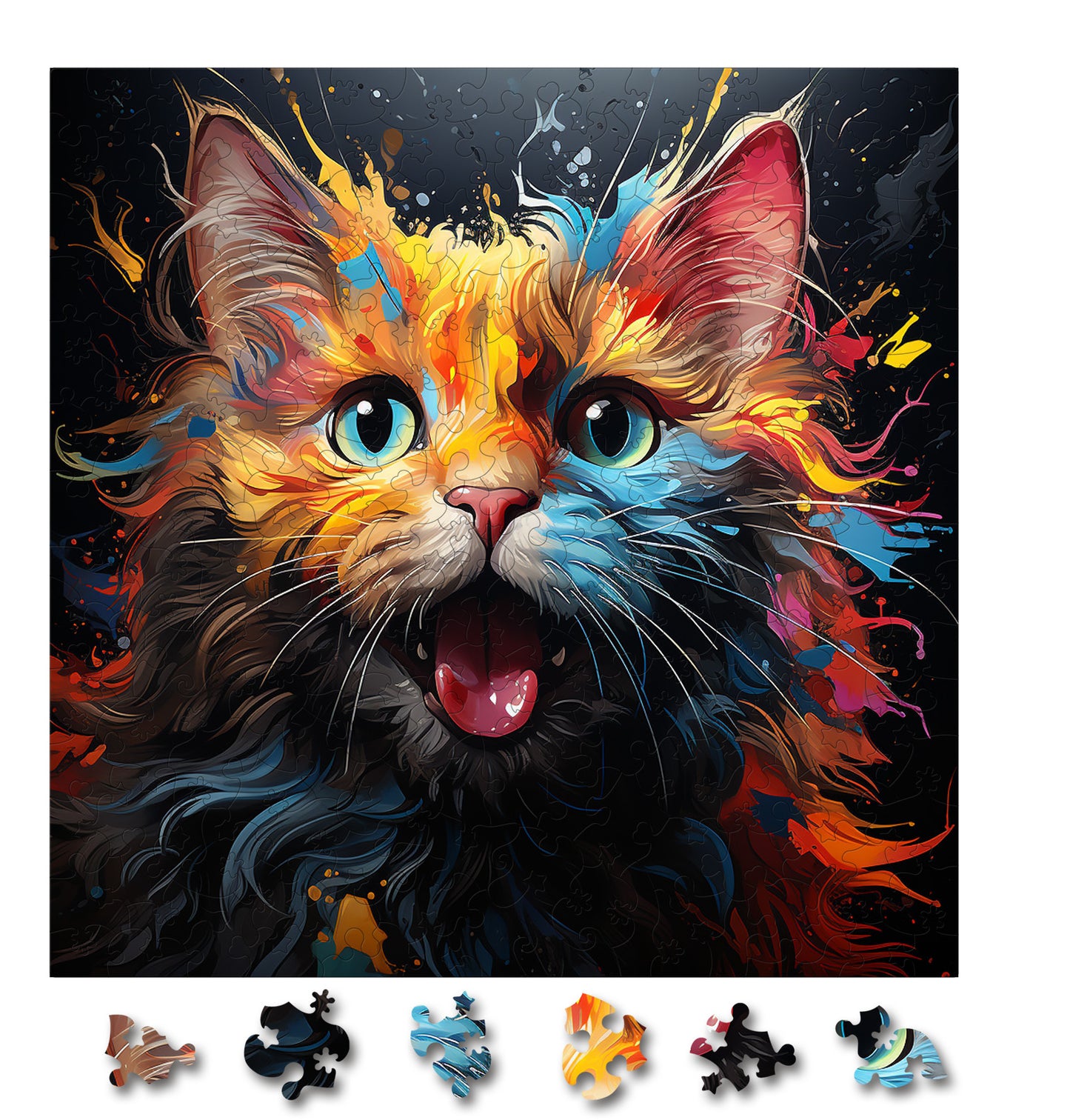 Puzzle cu Pisici - LaPerm 2