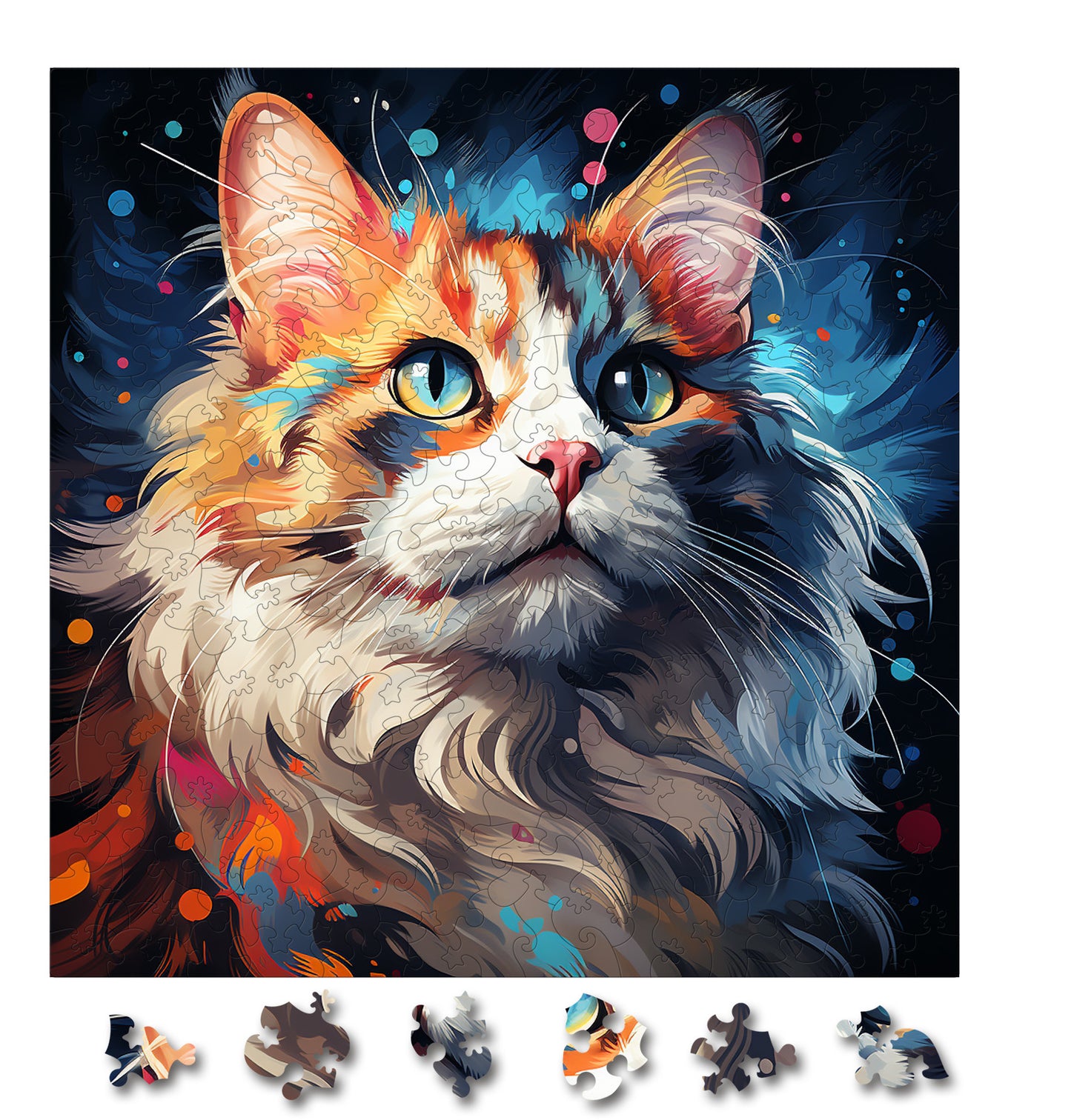 Puzzle cu Pisici - LaPerm 4
