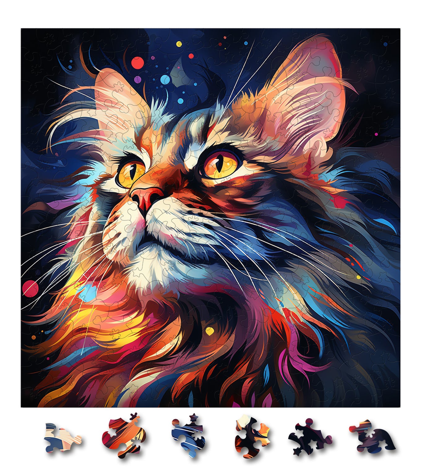 Puzzle cu Pisici - Maine Coon 2