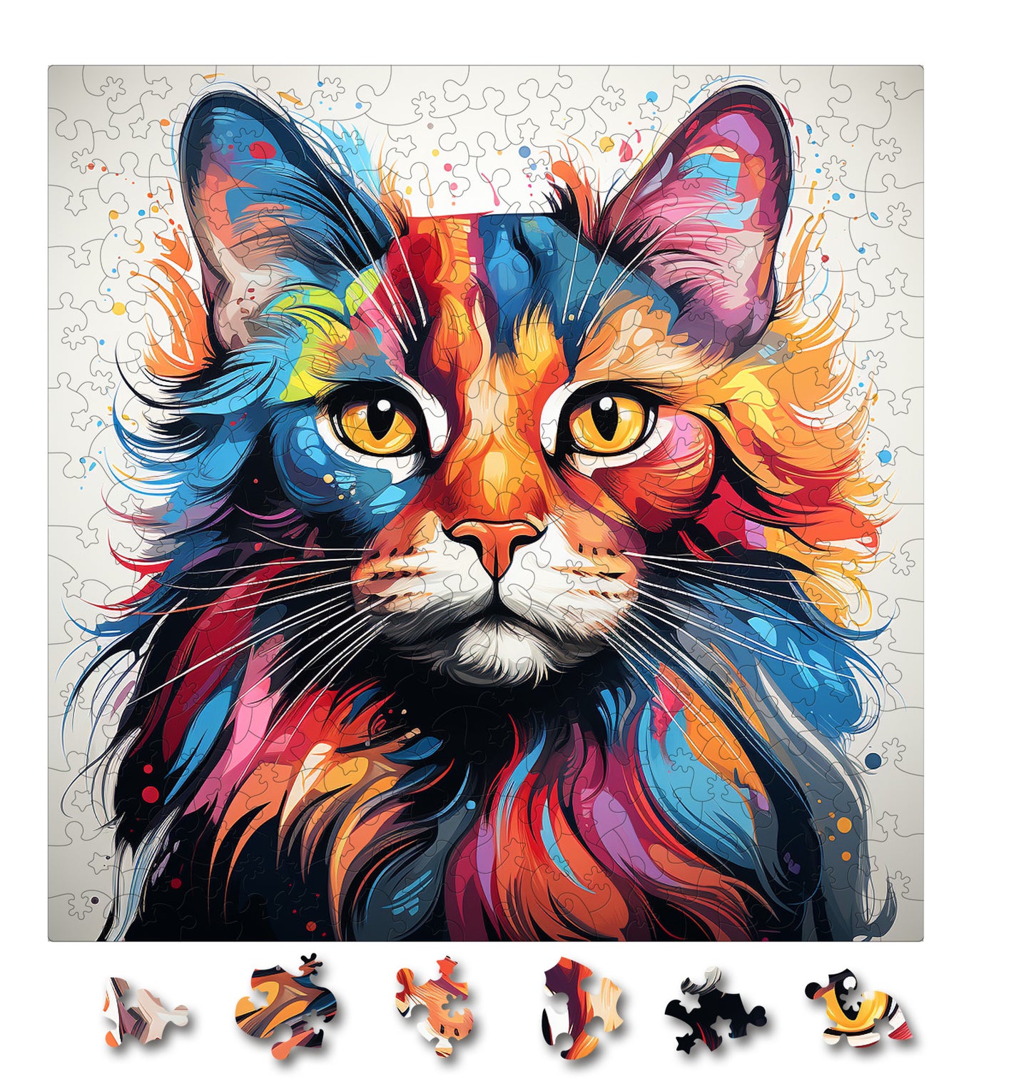 Puzzle cu Pisici - Manx 2 - 200 piese - 30 x 30 cm
