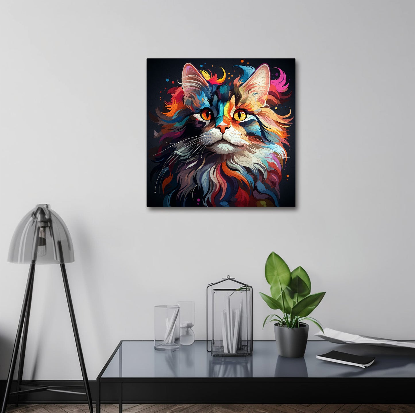 Puzzle cu Pisici - Mekong Bobtail 1 - 200 piese - 30 x 30 cm