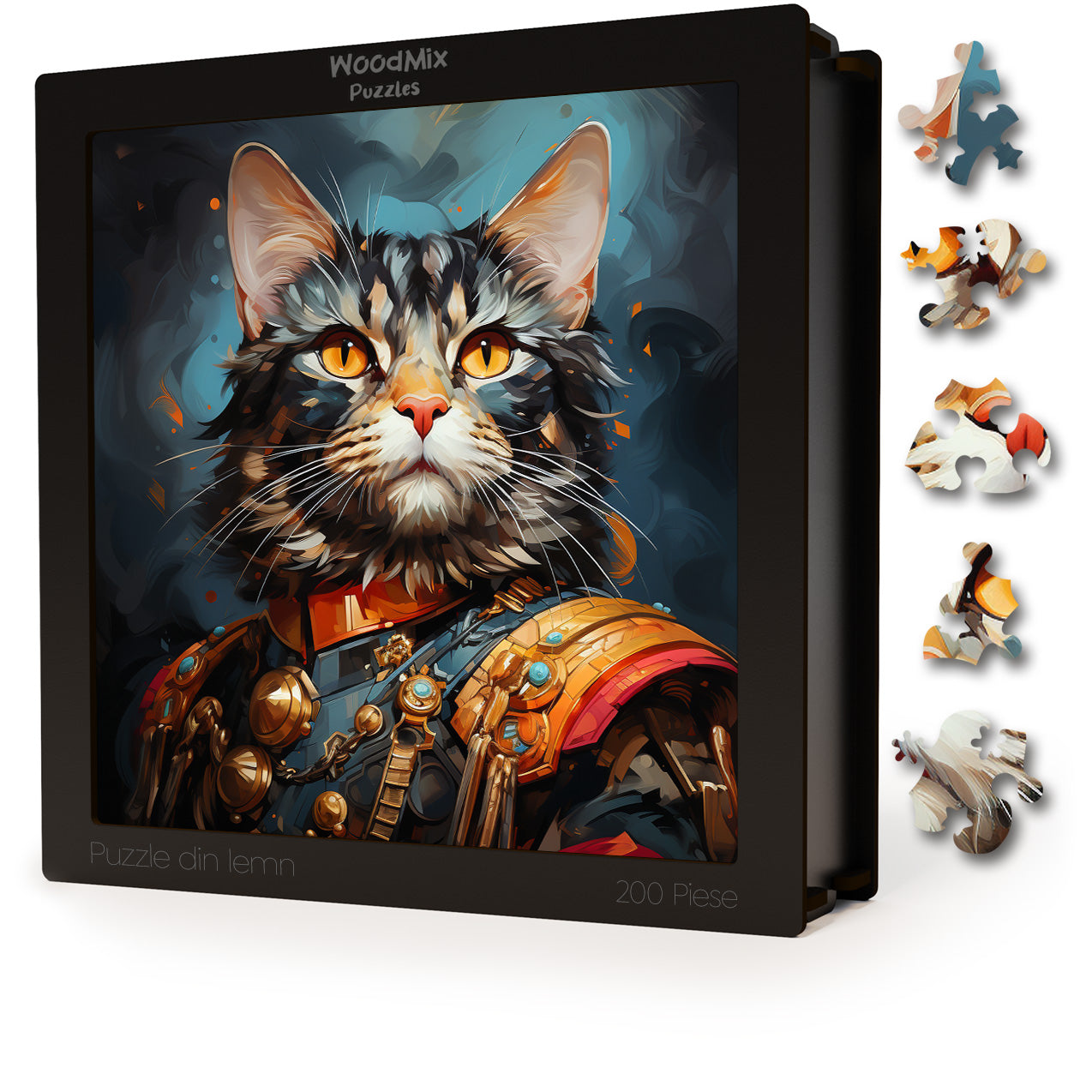 Puzzle cu Pisici - Napoleon 1 - 200 piese - 30 x 30 cm