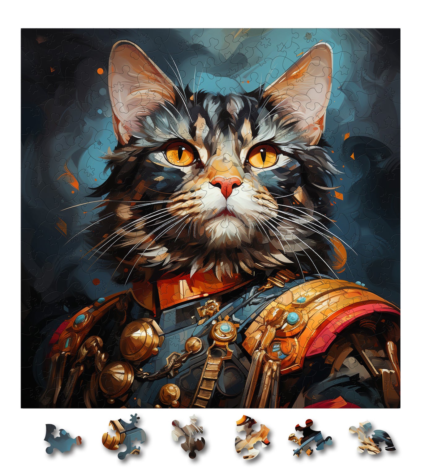 Puzzle cu Pisici - Napoleon 1 - 200 piese - 30 x 30 cm