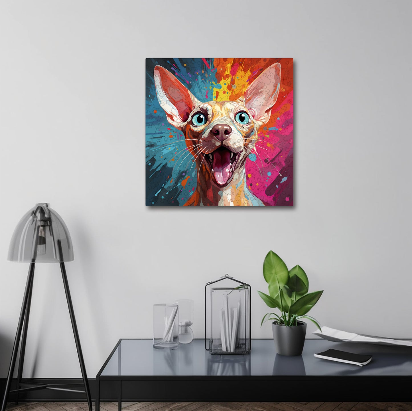 Puzzle cu Pisici - Peterbald 2 - 200 piese - 30 x 30 cm
