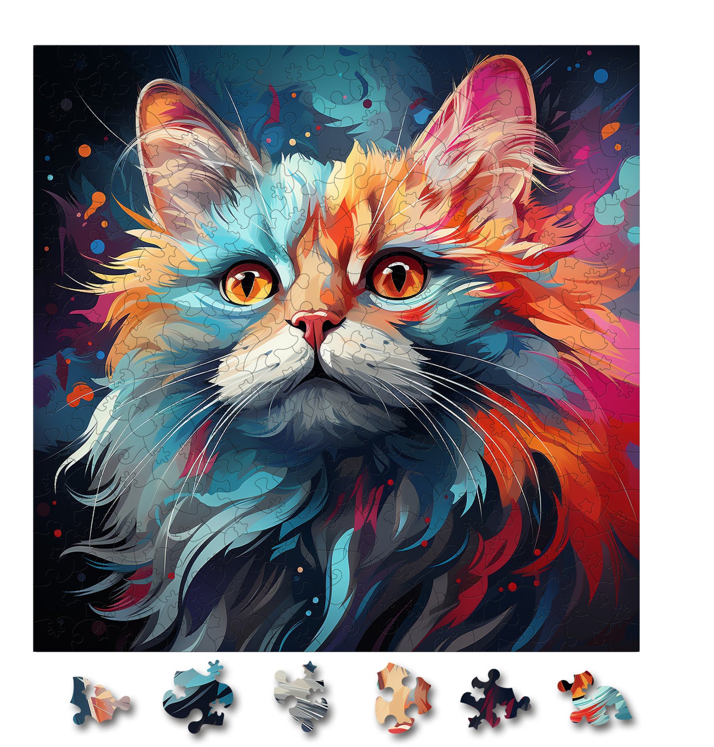 Puzzle cu Pisici - Ragamuffin 2 - 200 piese - 30 x 30 cm