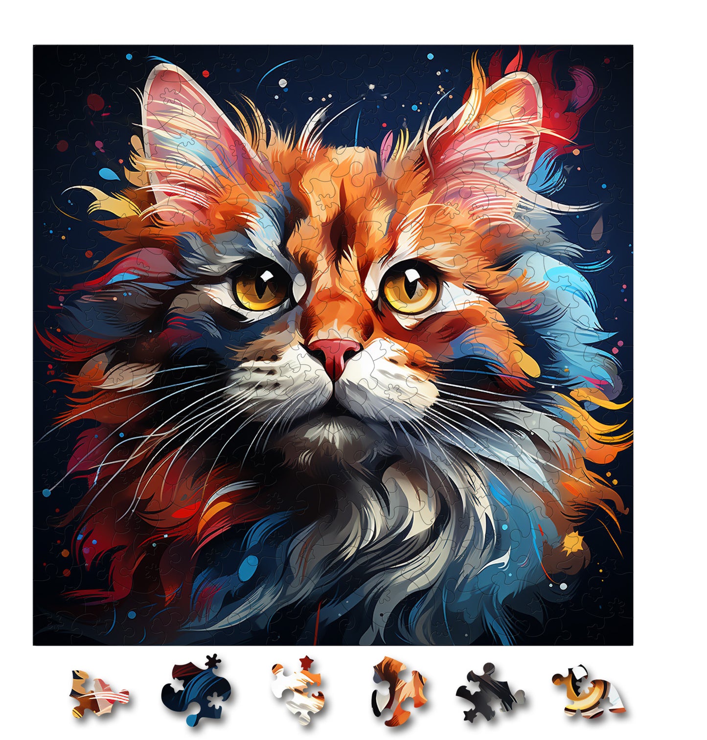 Puzzle cu Pisici - Ragamuffin 4 - 200 piese - 30 x 30 cm