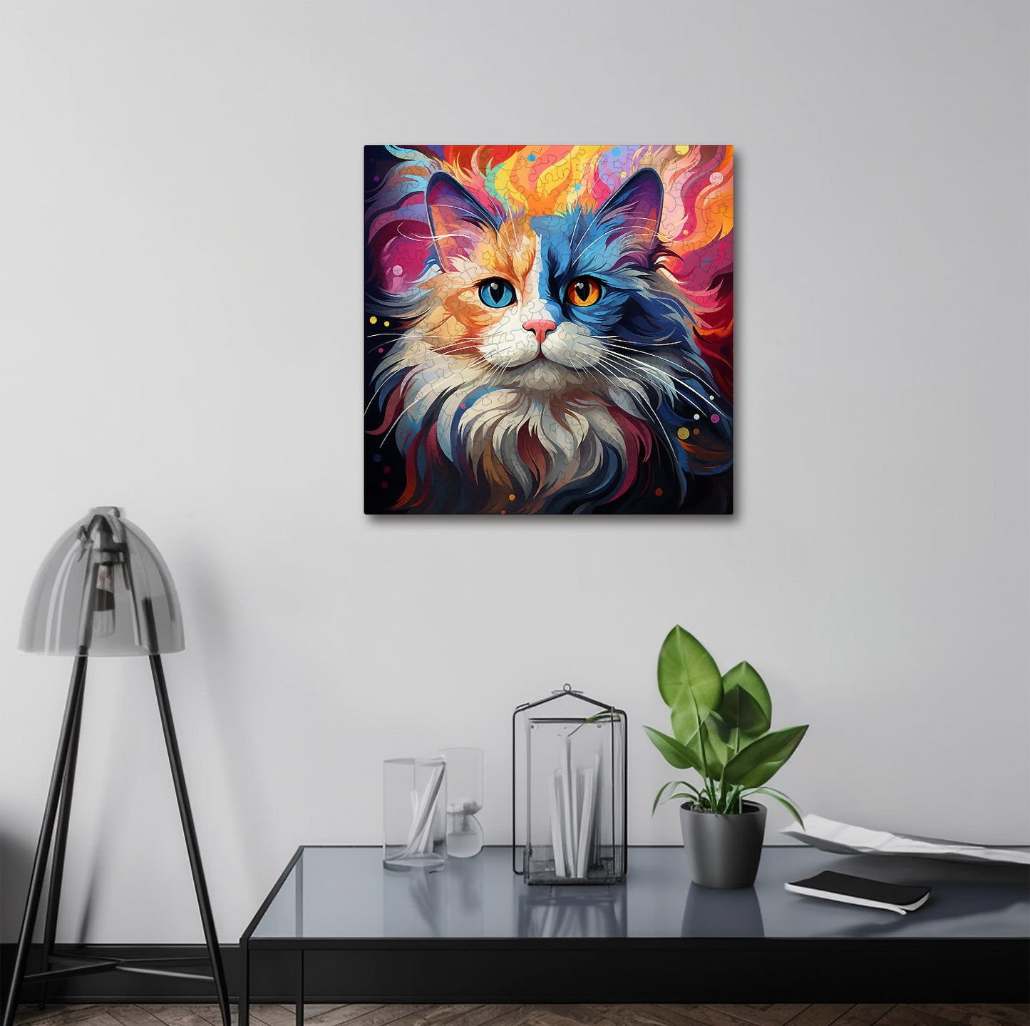 Puzzle cu Pisici - Ragdoll 2 - 200 piese - 30 x 30 cm