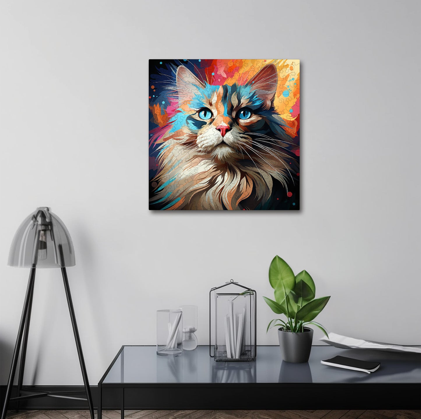 Puzzle cu Pisici - Ragdoll 3 - 200 piese - 30 x 30 cm