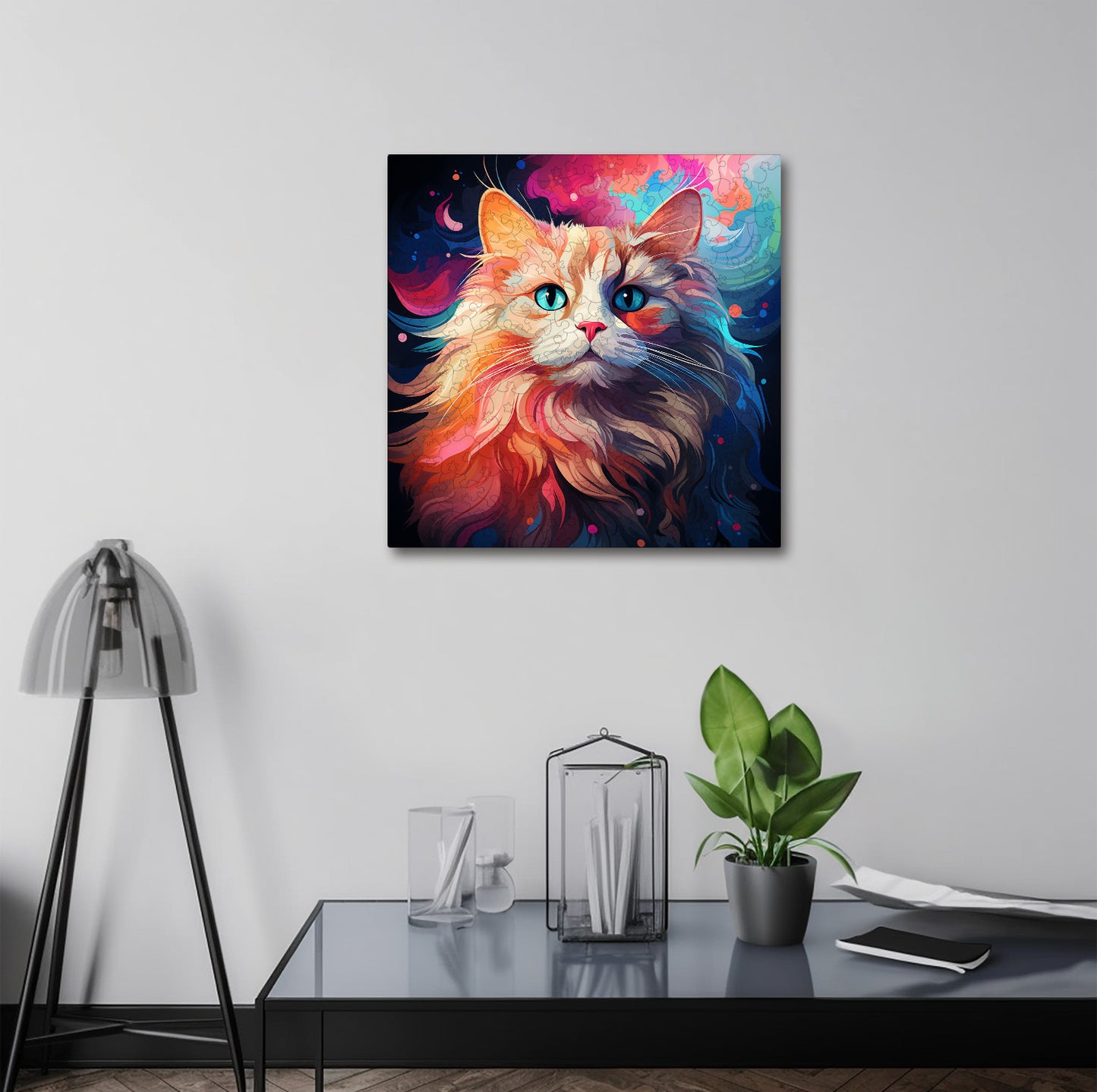 Puzzle cu Pisici - Ragdoll 4 - 200 piese - 30 x 30 cm