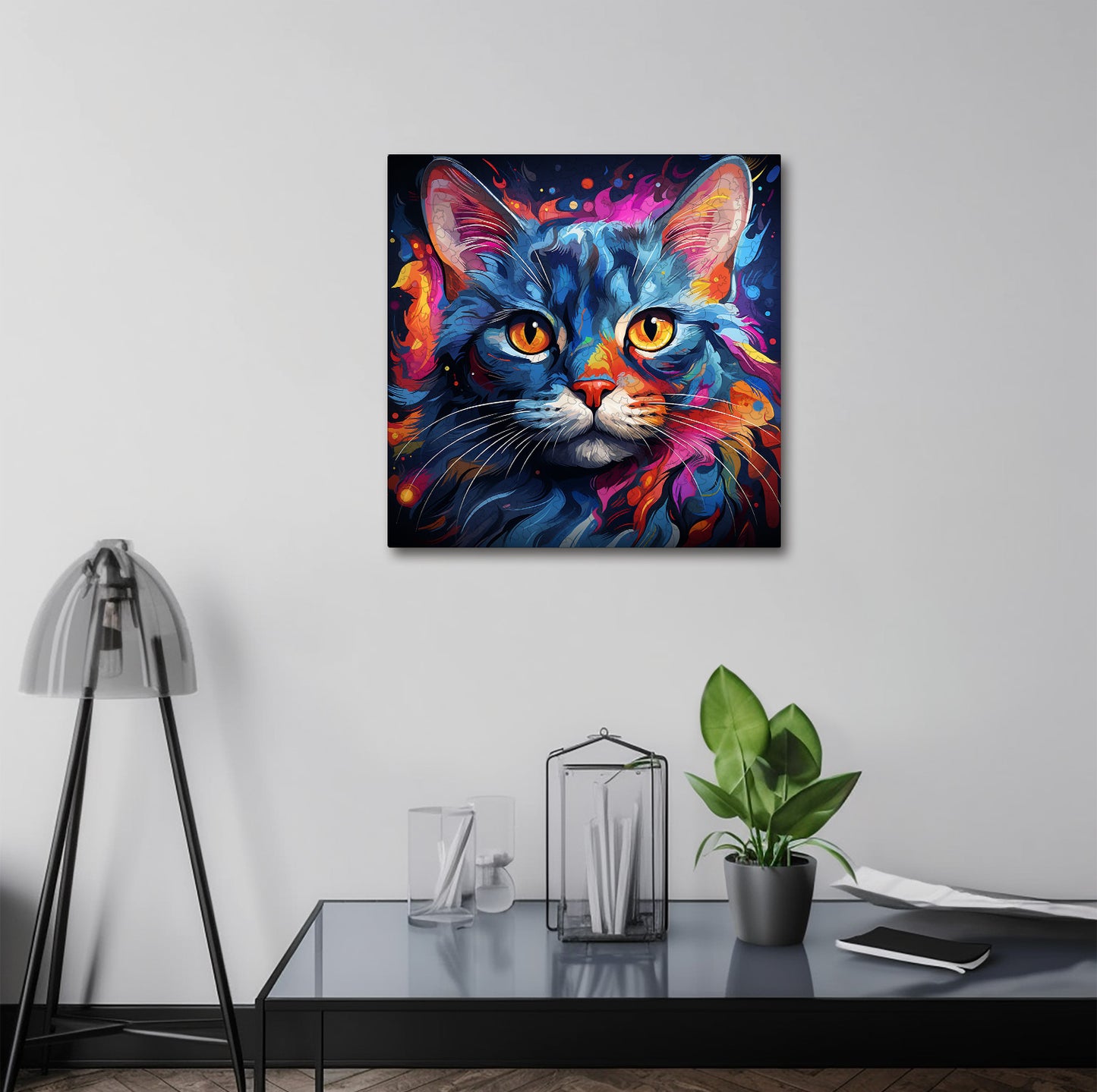 Puzzle cu Pisici - Russian Blue 4 - 200 piese - 30 x 30 cm