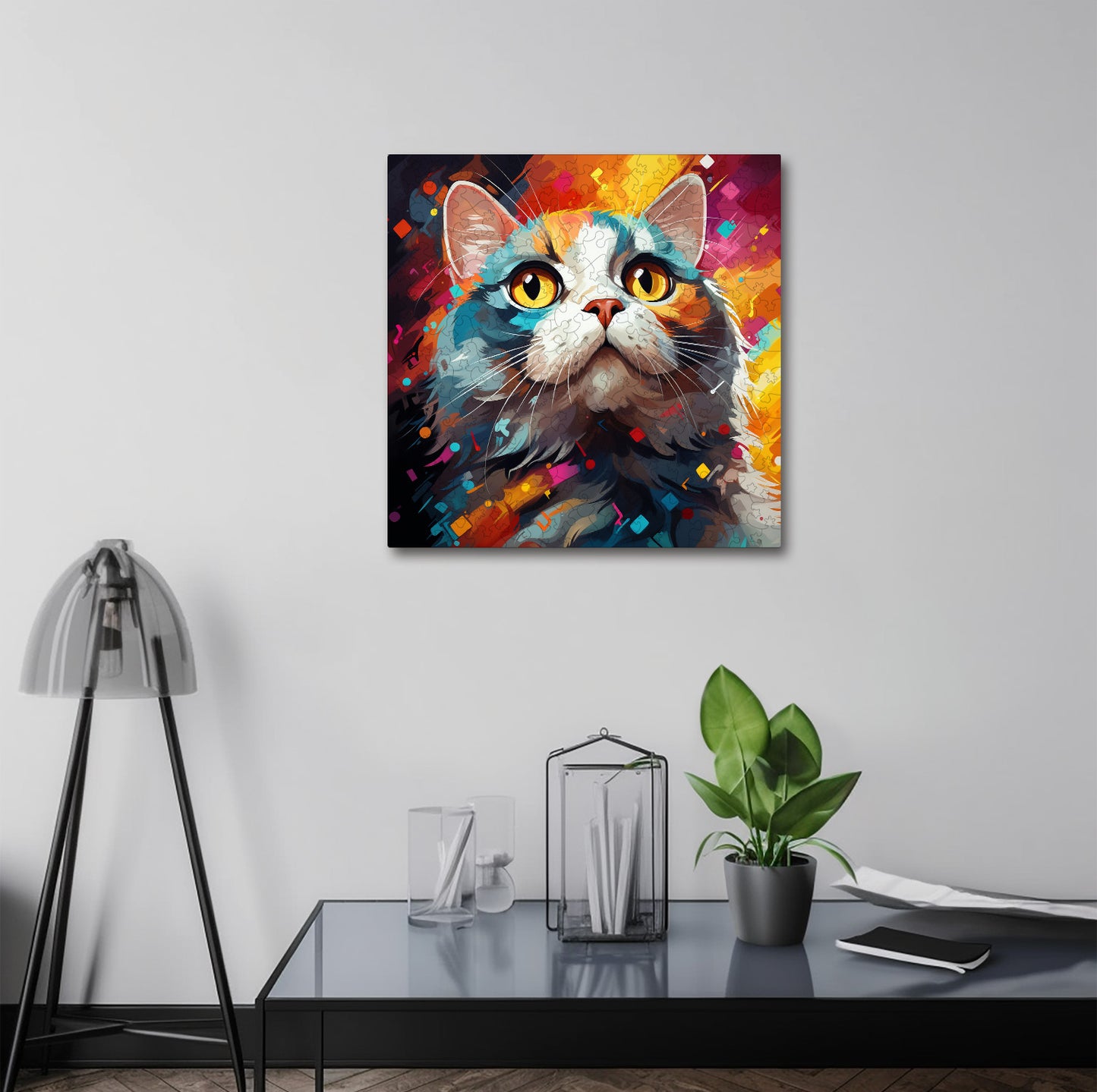 Puzzle cu Pisici - Scottish Fold 4 - 200 piese - 30 x 30 cm