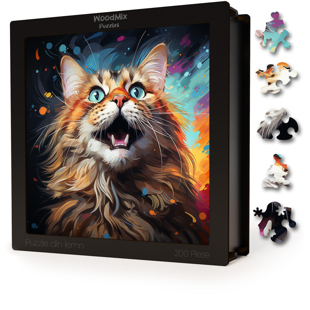 Puzzle cu Pisici - Serengeti 2 - 200 piese - 30 x 30 cm