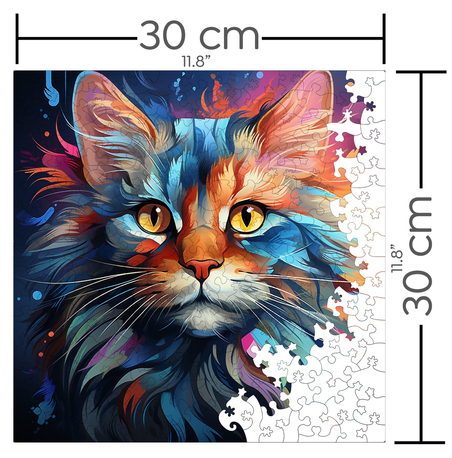 Puzzle cu Pisici - Serengeti 4 - 200 piese - 30 x 30 cm