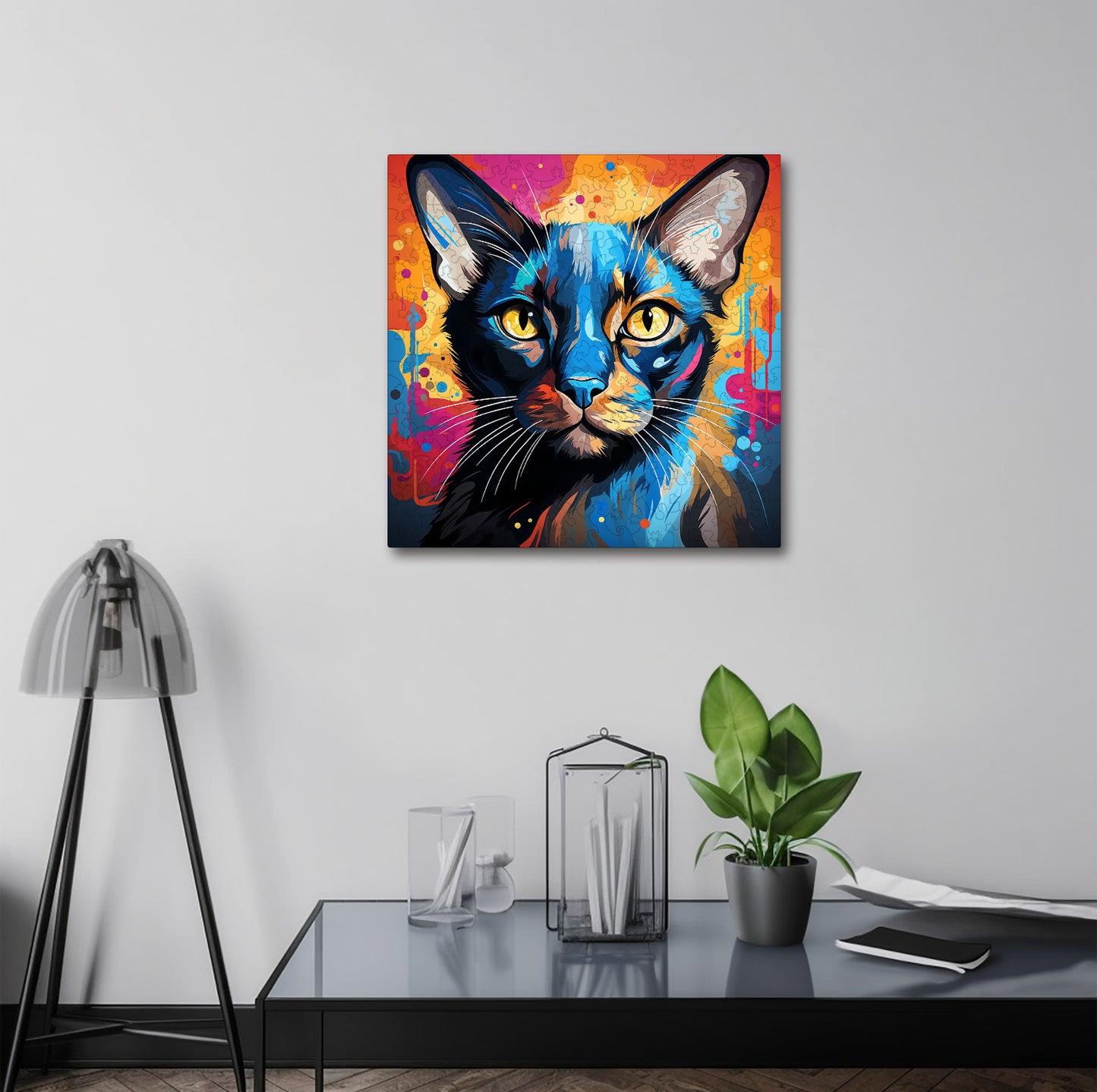 Puzzle cu Pisici - Siamese 1 - 200 piese - 30 x 30 cm
