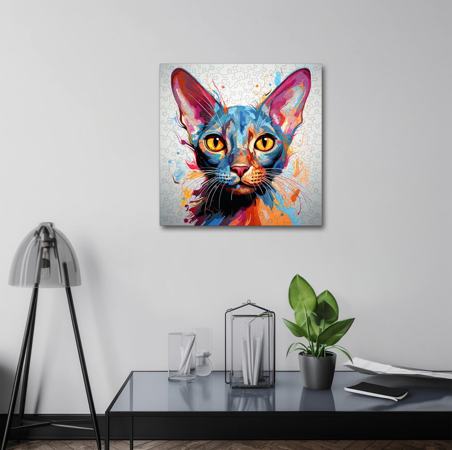Puzzle cu Pisici - Siamese 3 - 200 piese - 30 x 30 cm