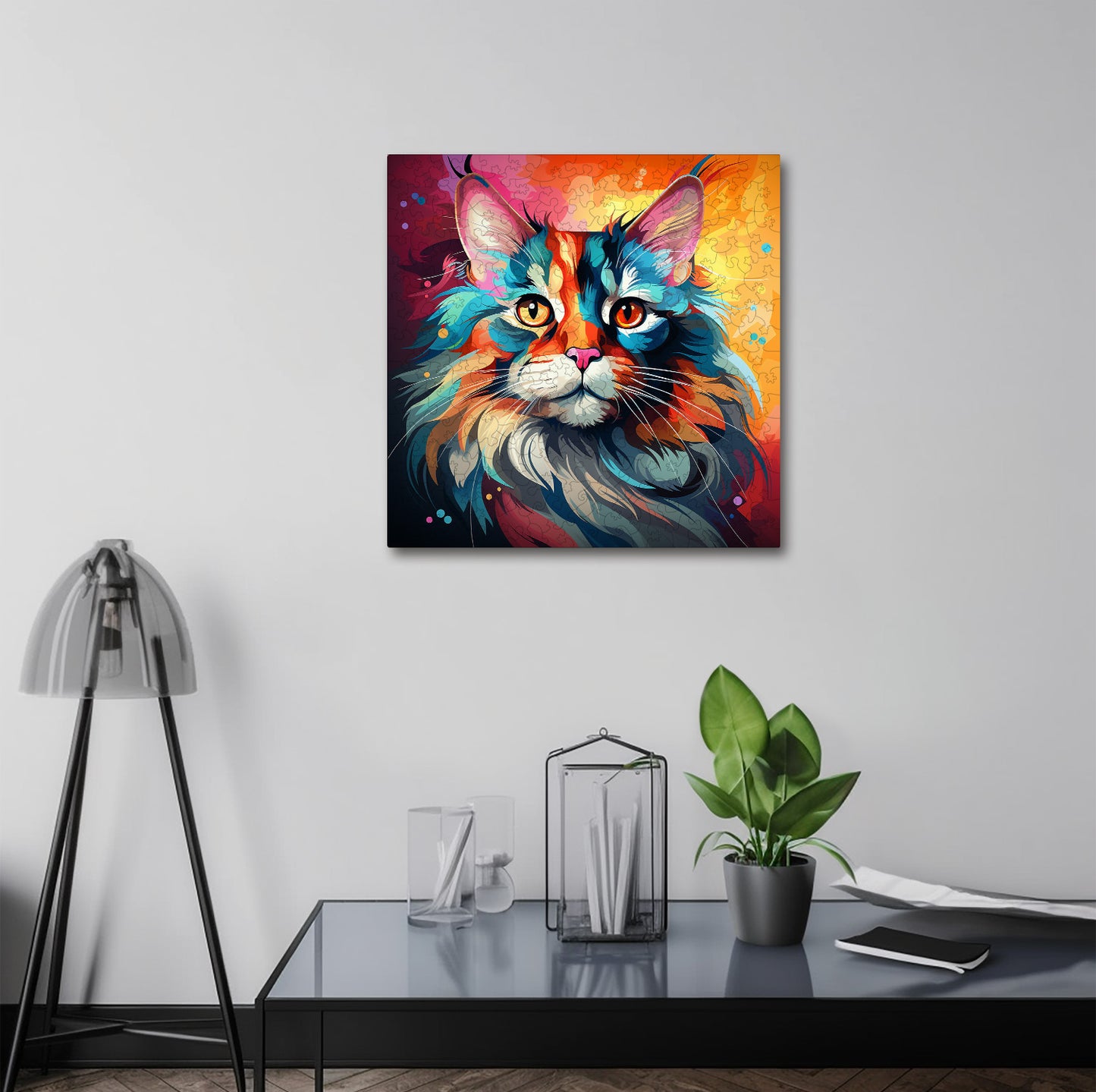 Puzzle cu Pisici - Siberian 2 - 200 piese - 30 x 30 cm