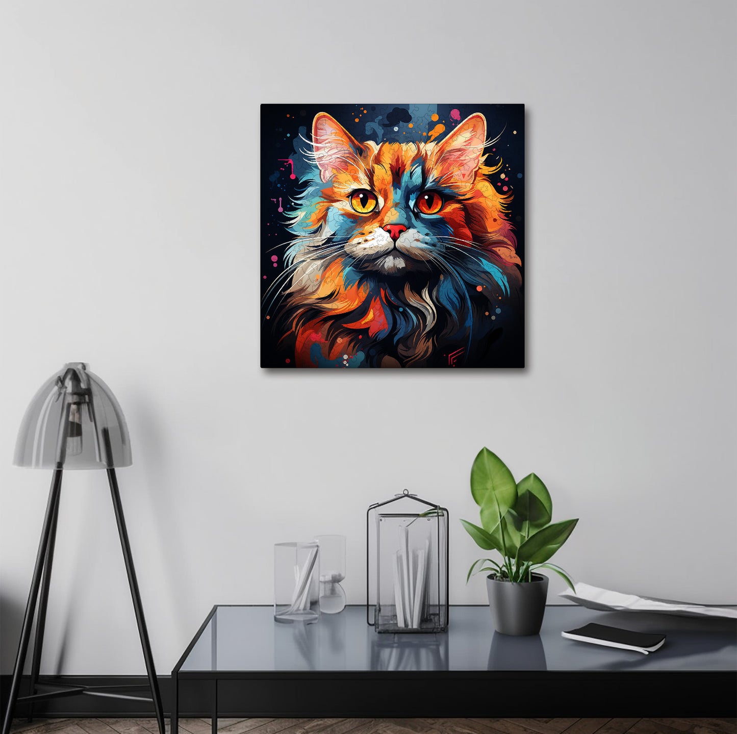 Puzzle cu Pisici - Siberian 3 - 200 piese - 30 x 30 cm