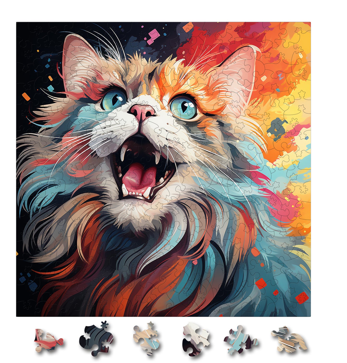 Puzzle cu Pisici - Siberian 4