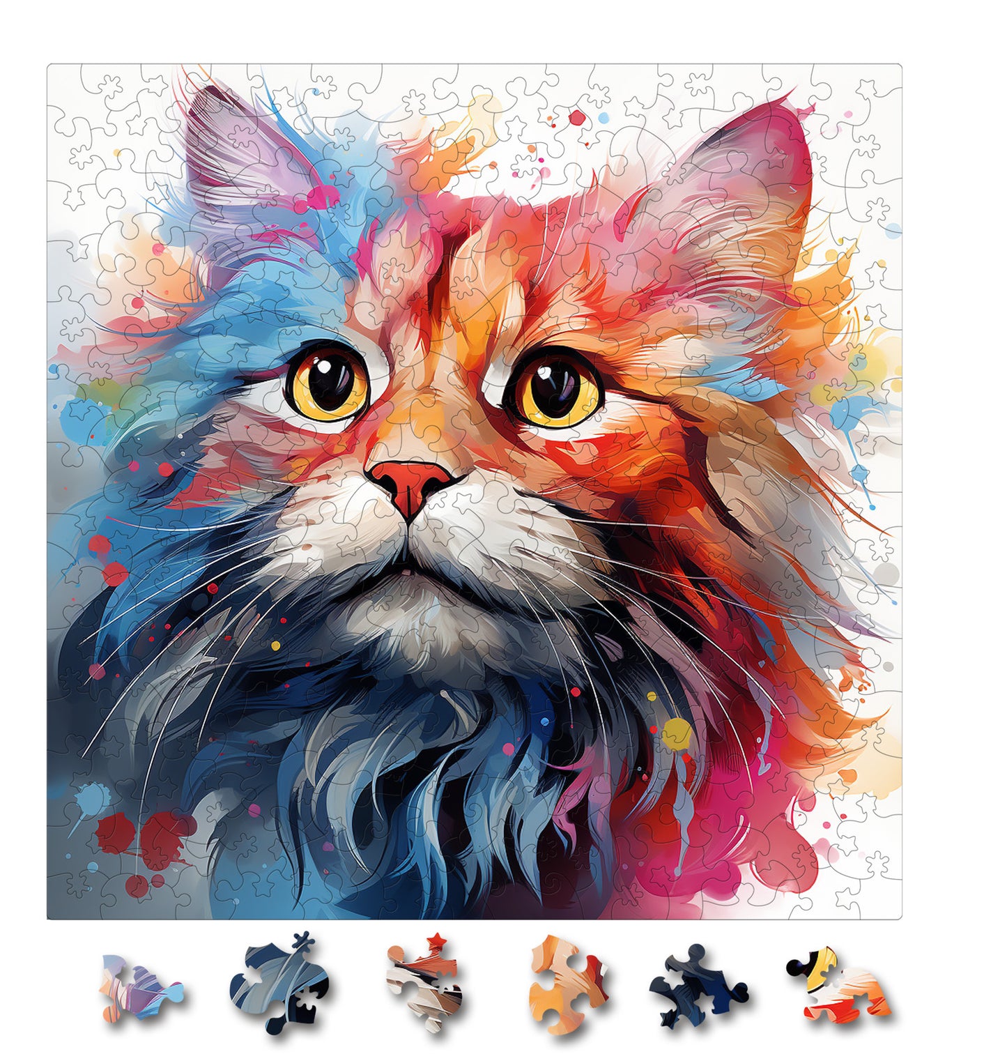 Puzzle cu Pisici - Sokoke 1 - 200 piese - 30 x 30 cm