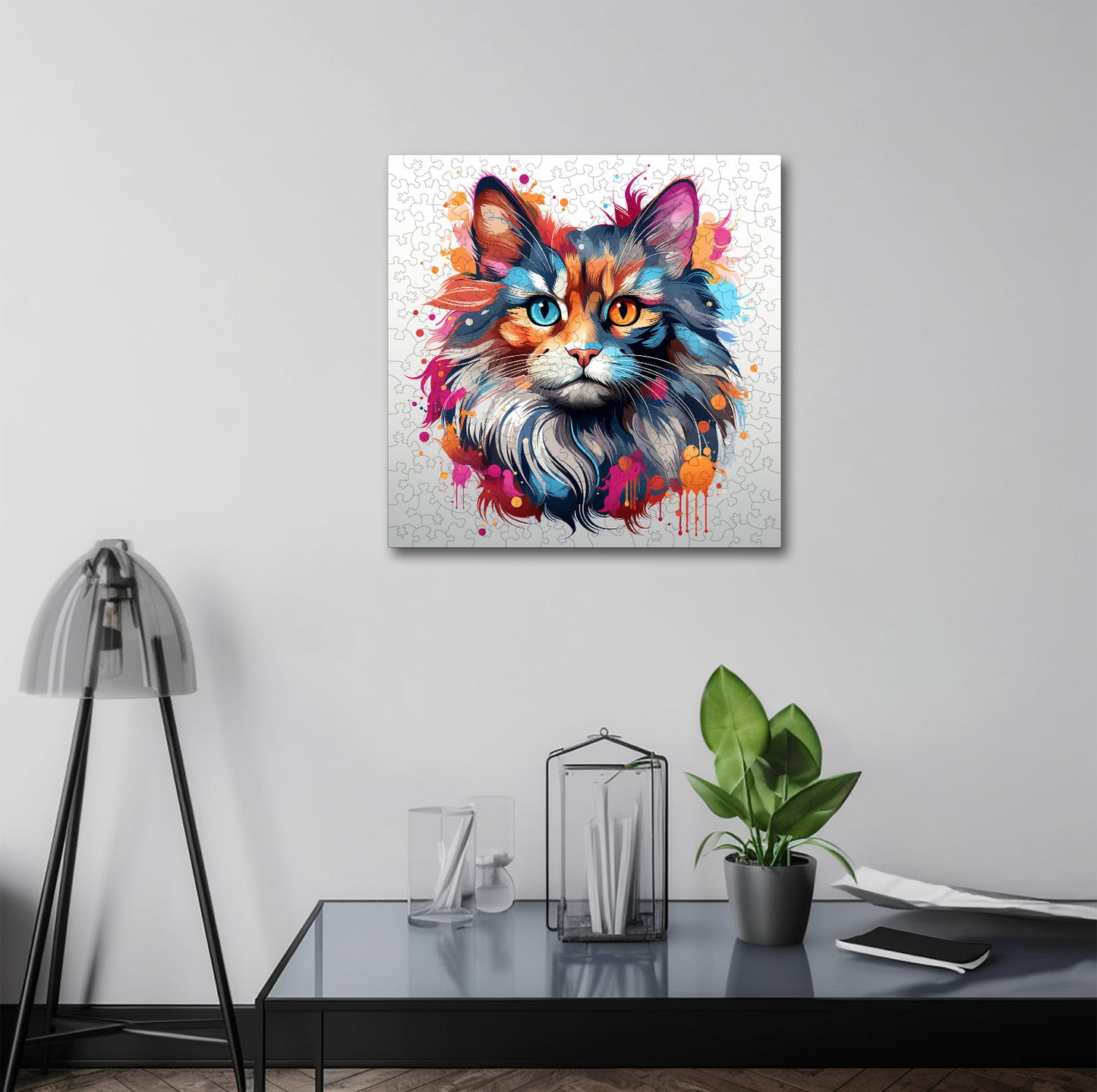 Puzzle cu Pisici - Somali 4 - 200 piese - 30 x 30 cm