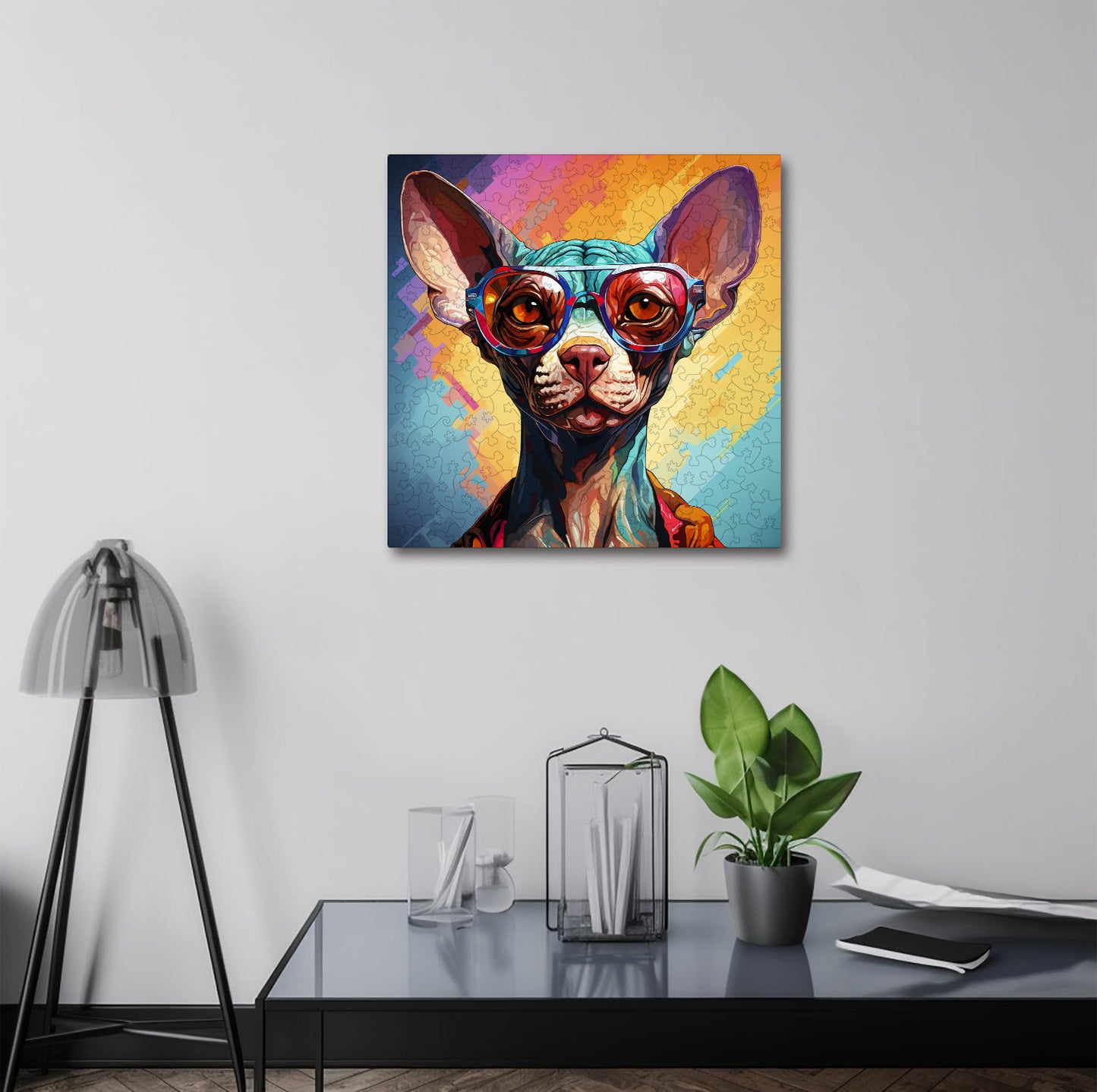 Puzzle cu Pisici - Sphynx 3 - 200 piese - 30 x 30 cm