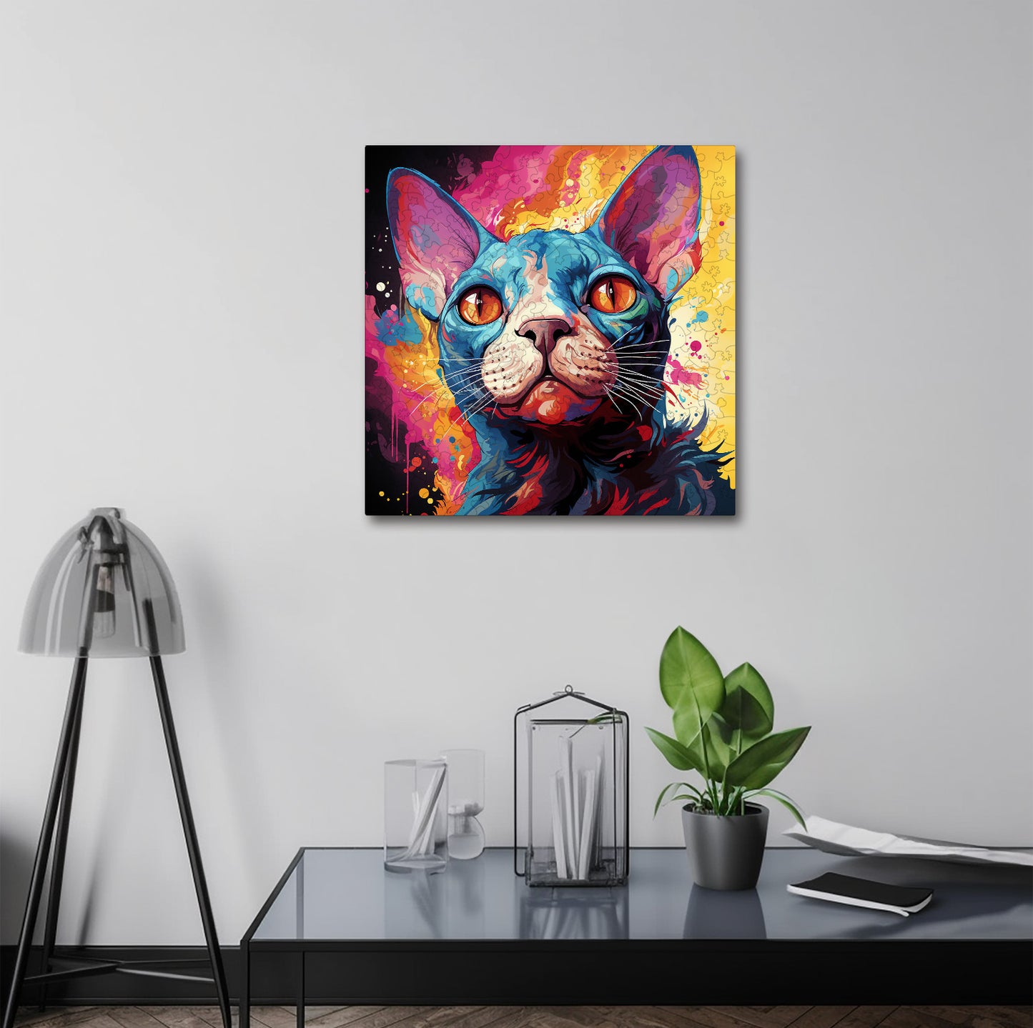 Puzzle cu Pisici - Sphynx 4 - 200 piese - 30 x 30 cm