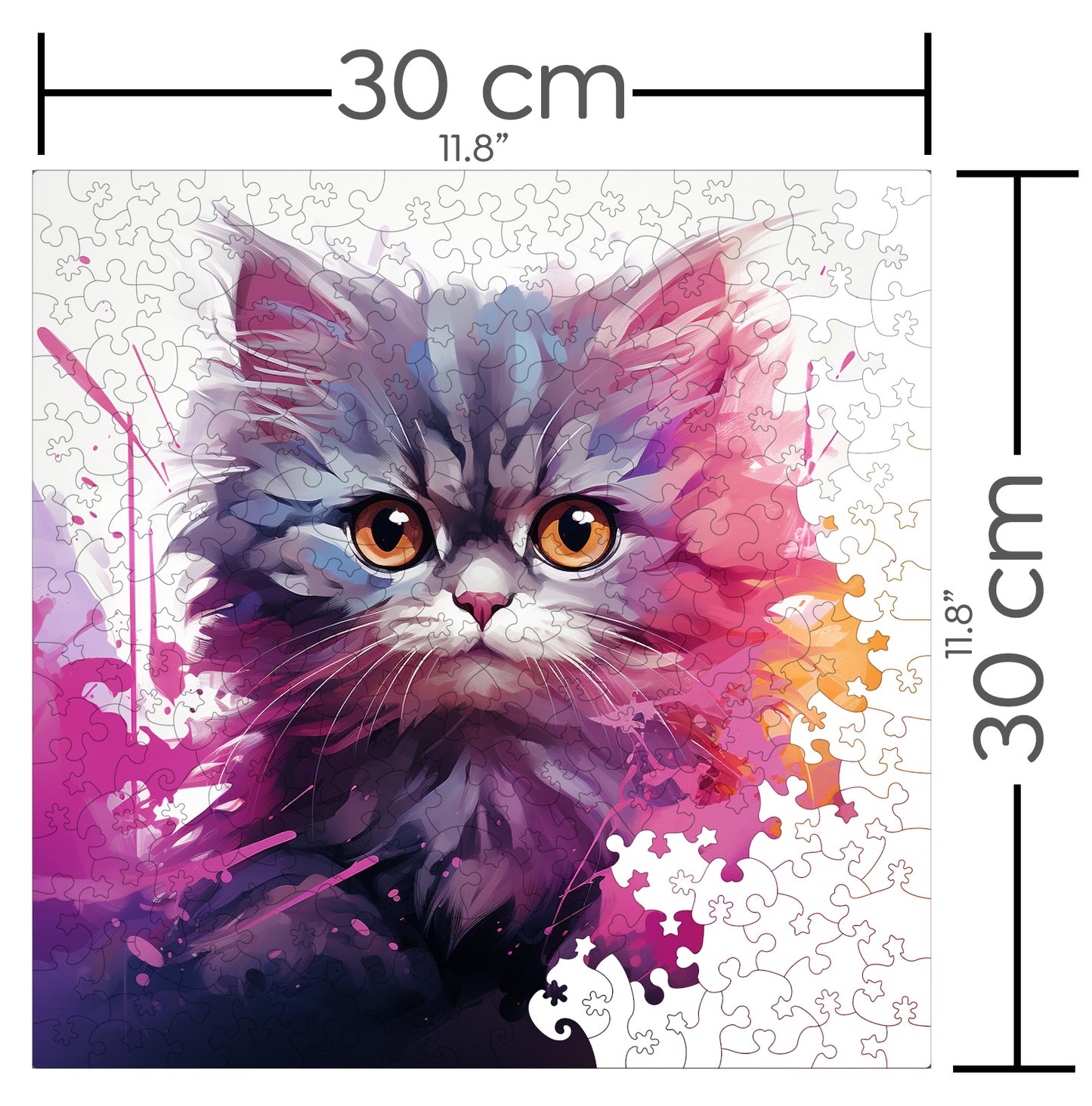 Puzzle cu Pisici - Thai Lilac 1 - 200 piese - 30 x 30 cm