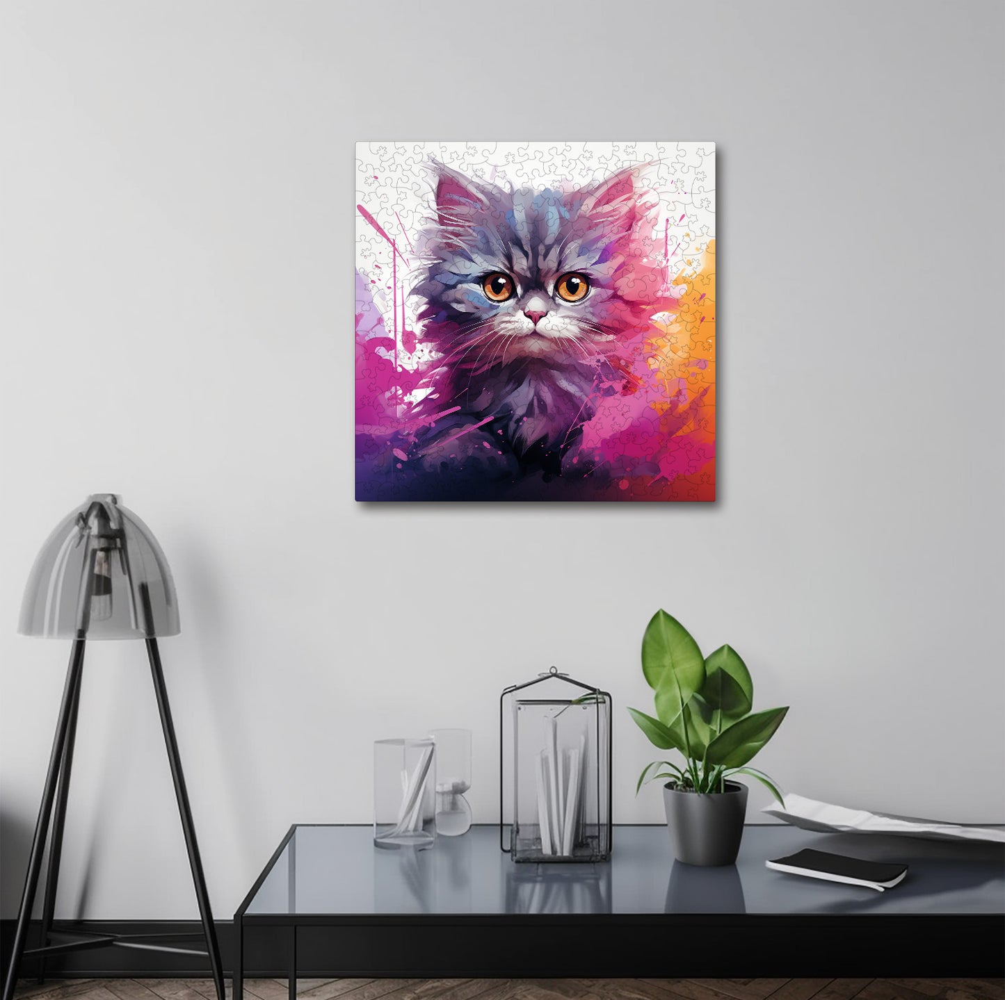 Puzzle cu Pisici - Thai Lilac 1 - 200 piese - 30 x 30 cm